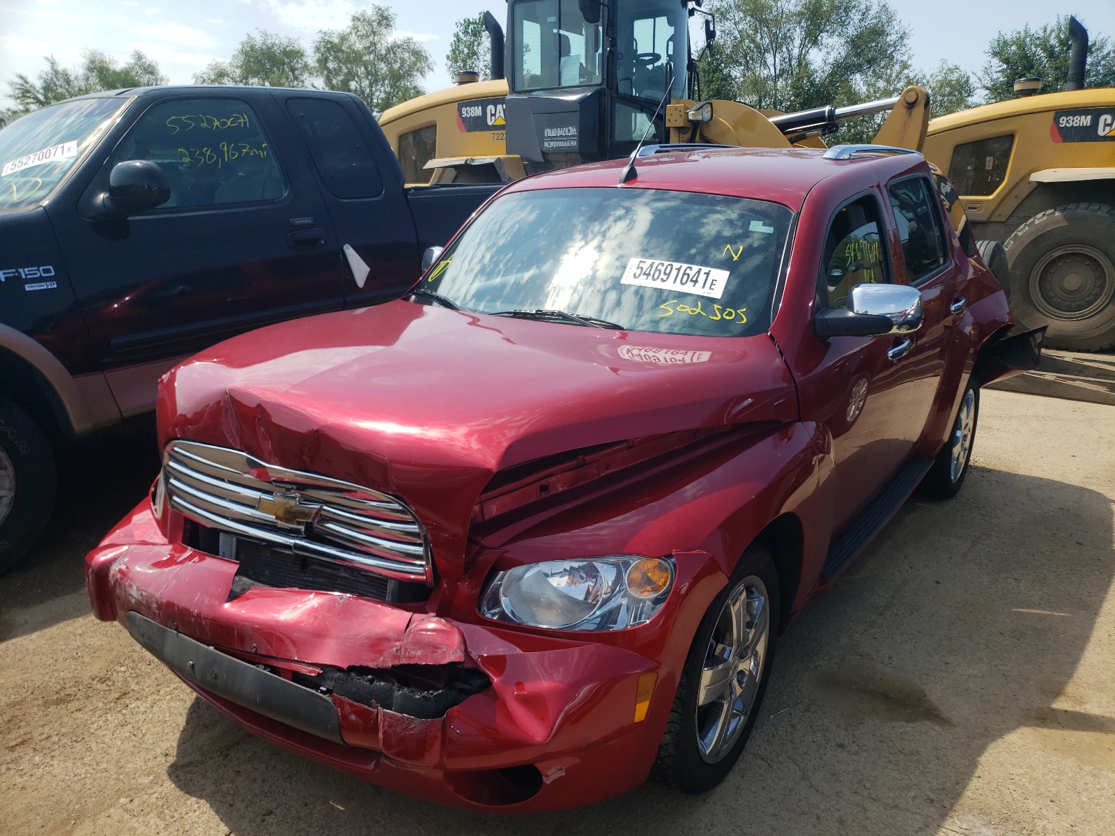 Photo 2 from auction – 2011 CHEVROLET HHR LT with VIN 3GNBACFU4BS502305