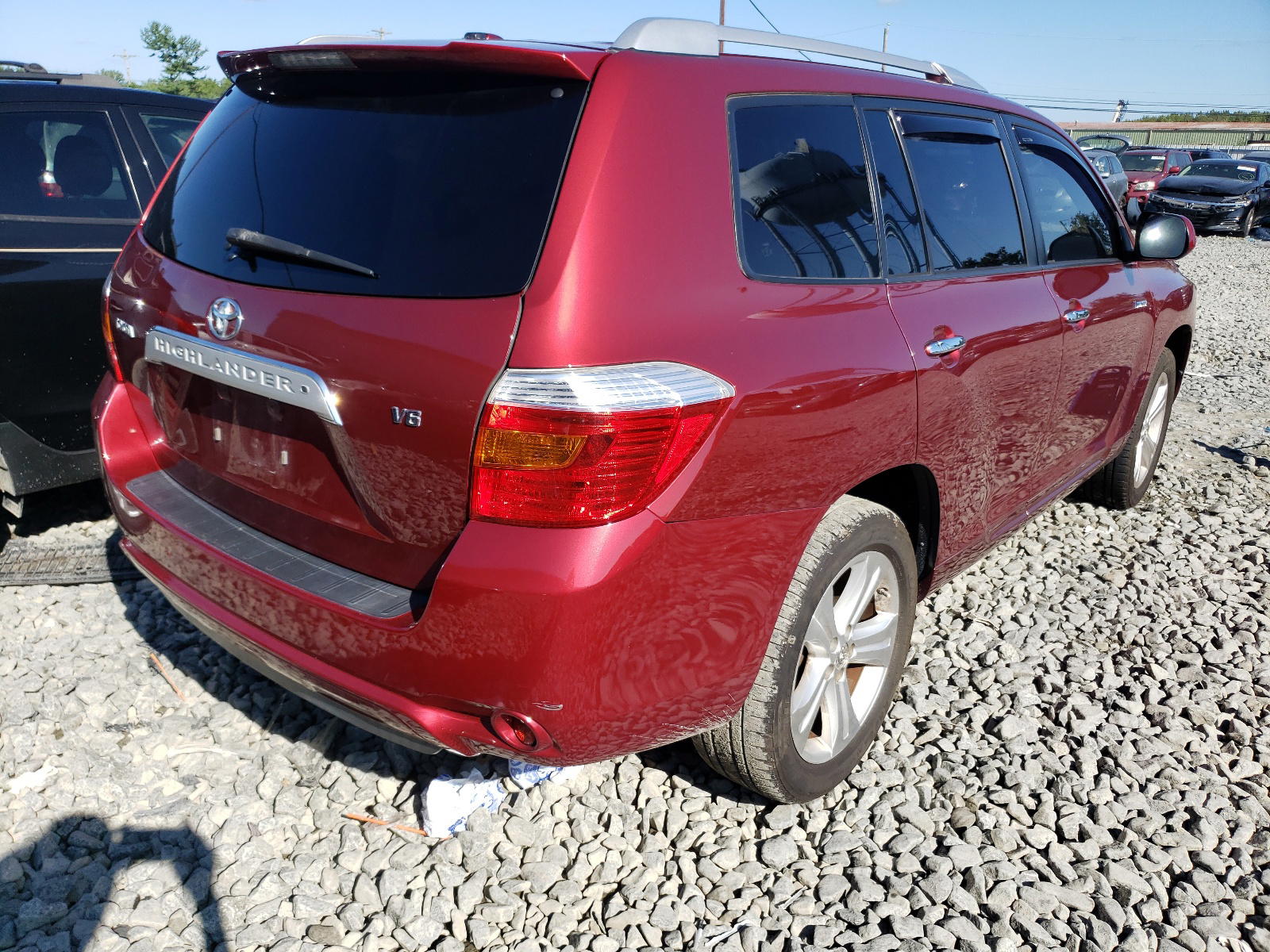 Photo 4 from auction – 2009 TOYOTA HIGHLANDER with VIN JTEDS42A892093811