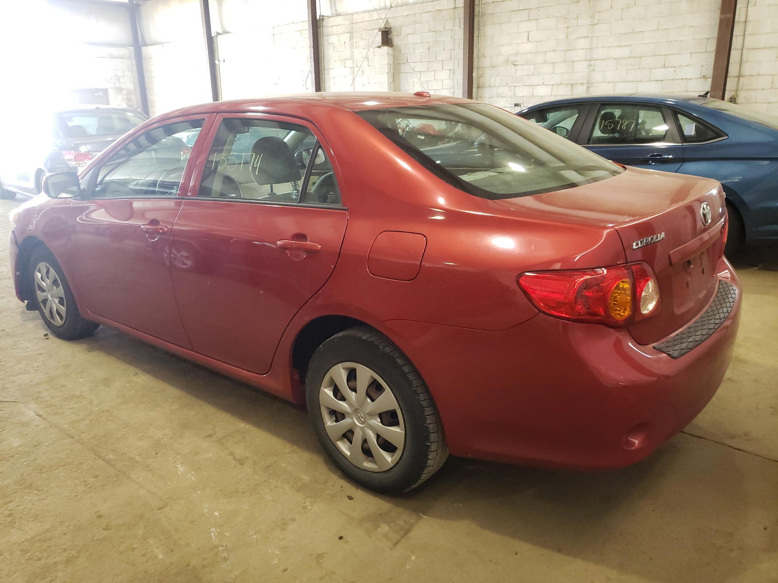 Photo 3 from auction – 2009 TOYOTA COROLLA with VIN JTDBL40EX99080533