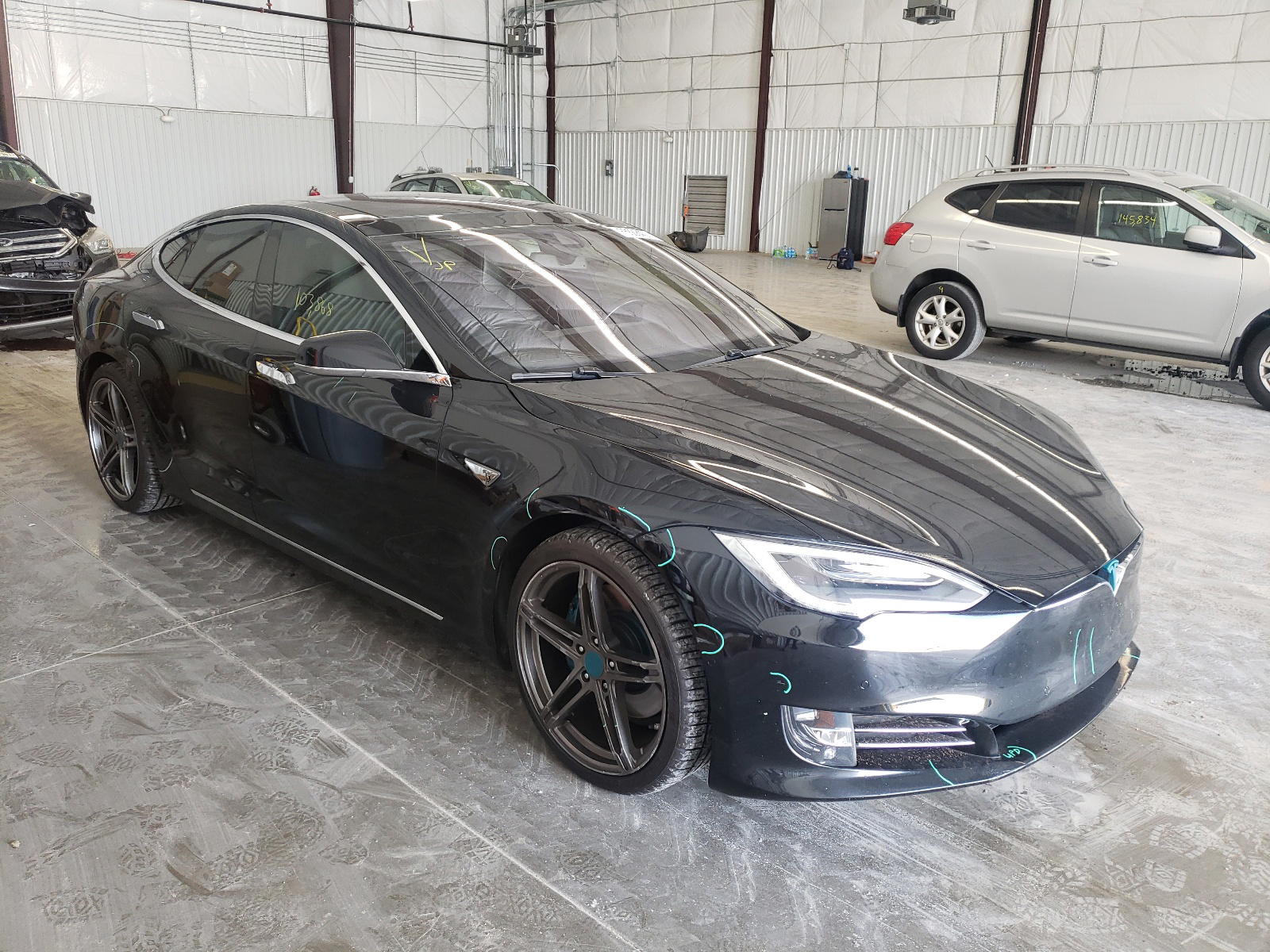 TESLA MODEL S 2016 with VIN 5YJSA1E21GF142763 - Photo from auction