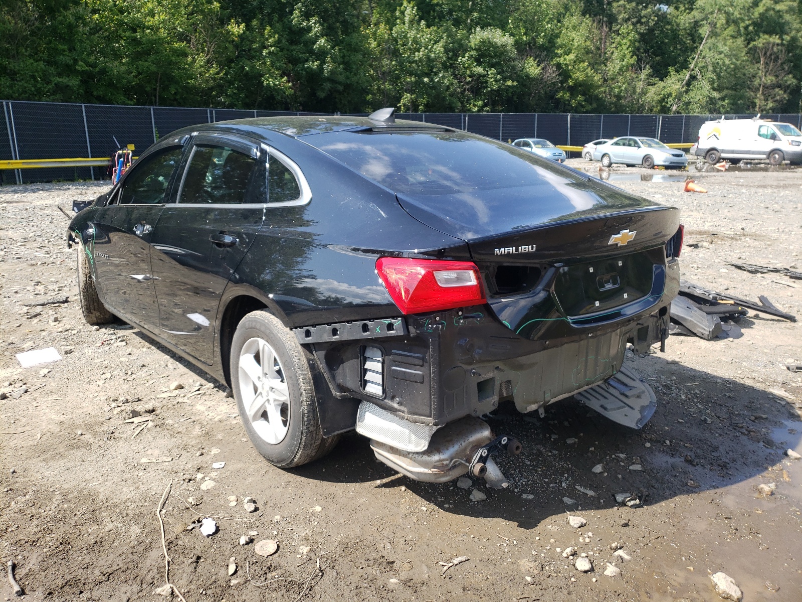 Photo 3 from auction – 2019 CHEVROLET MALIBU LS with VIN 1G1ZB5ST0KF201766
