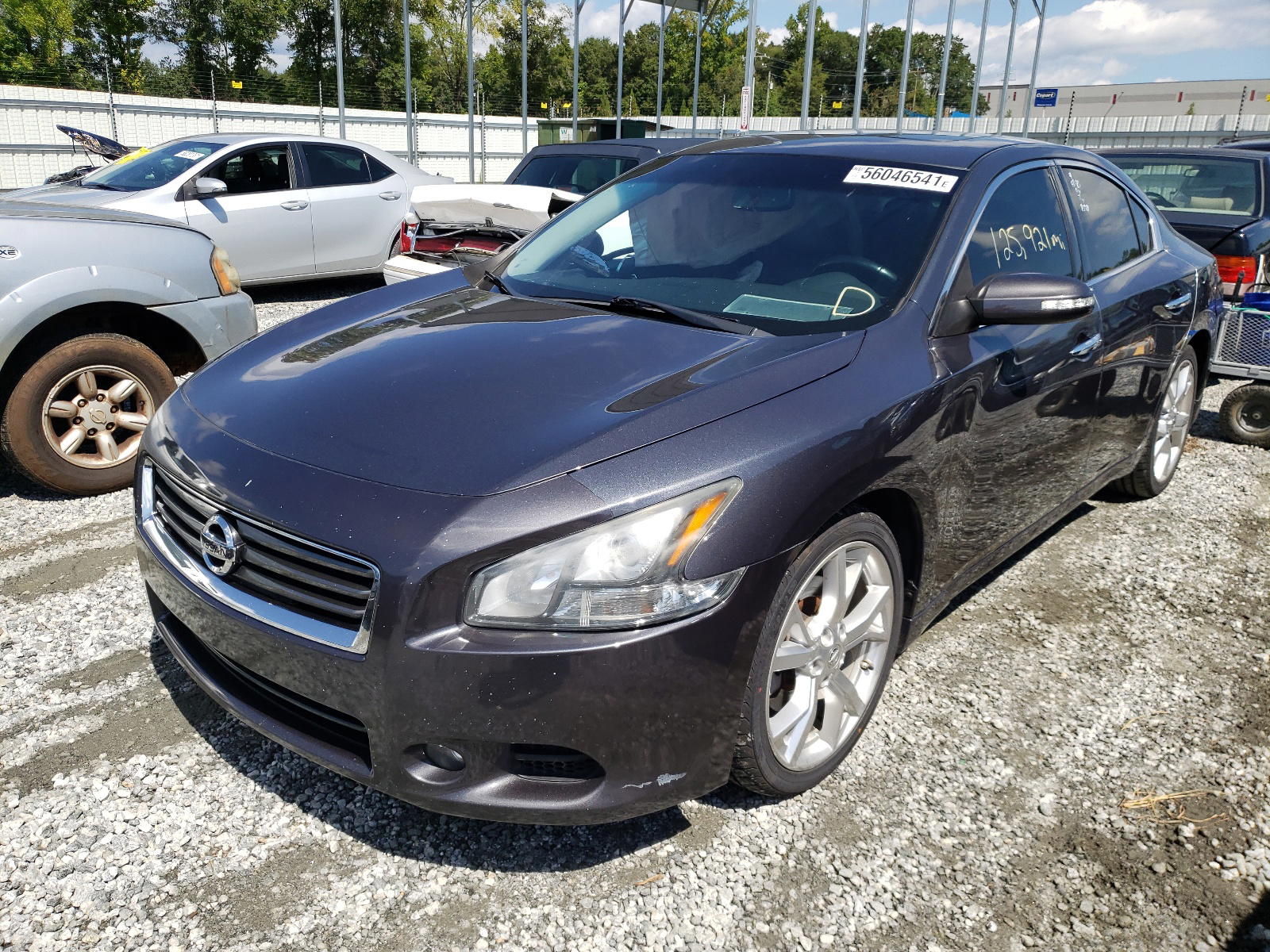 Photo 2 from auction – 2012 NISSAN MAXIMA S with VIN 1N4AA5AP1CC867457