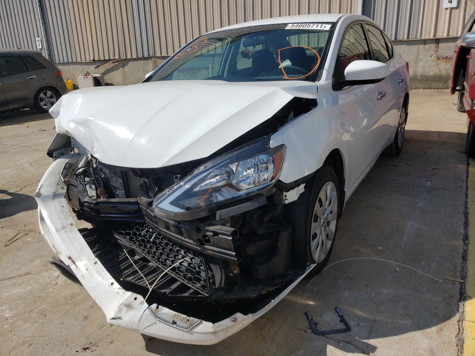 Photo 2 from auction – 2017 NISSAN SENTRA S with VIN 3N1AB7AP0HY248322