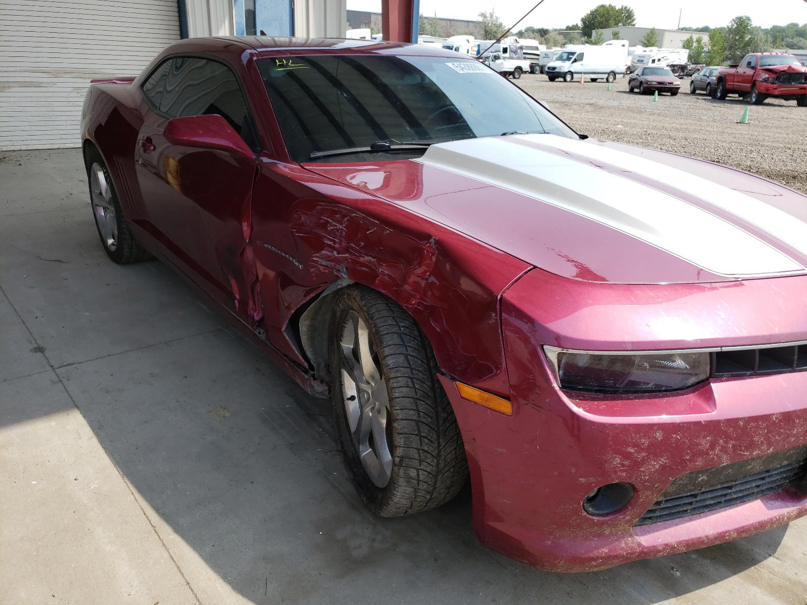 Photo 9 from auction – 2014 CHEVROLET CAMARO LT with VIN 2G1FB1E34E9299074