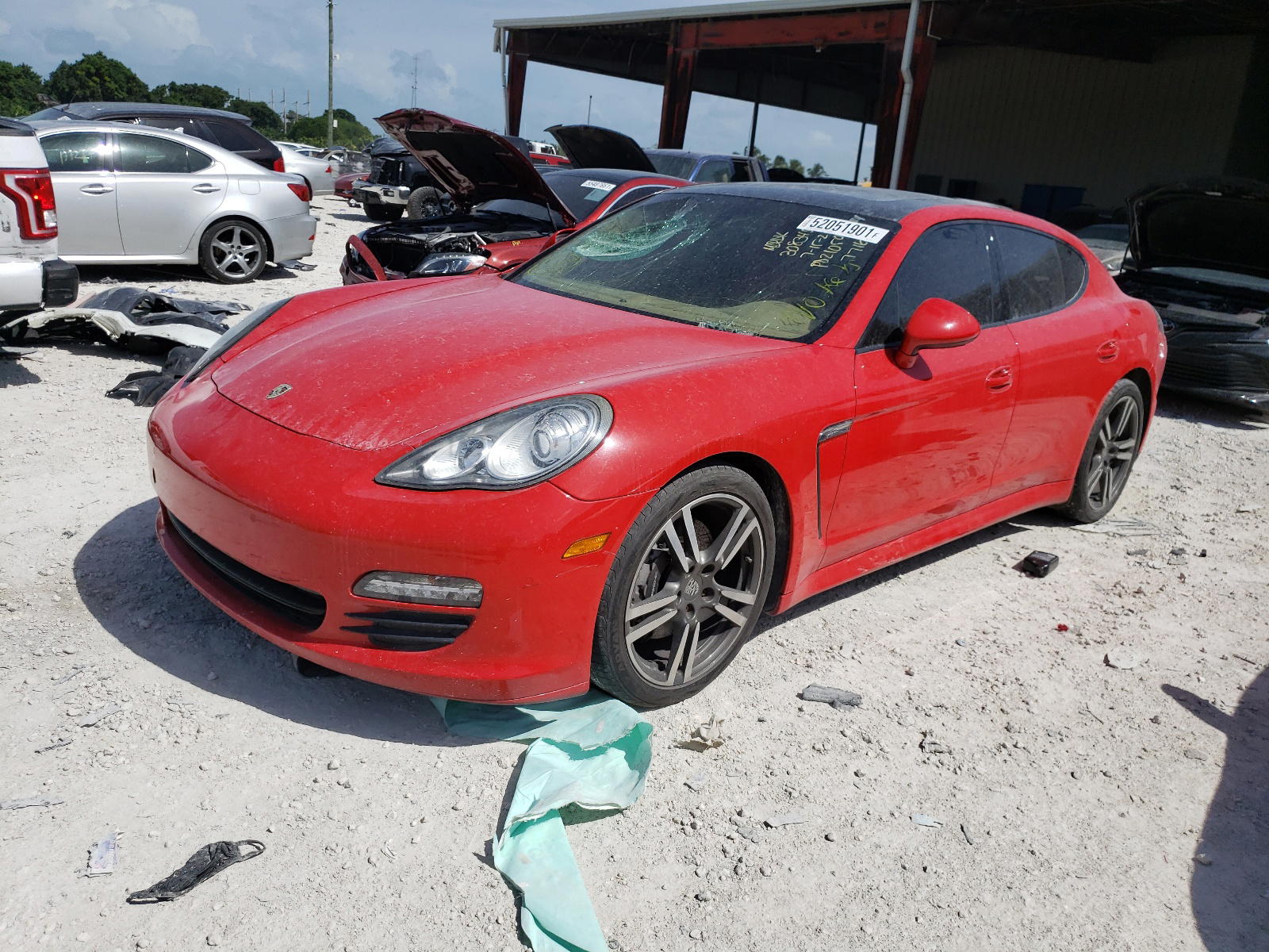 Photo 2 from auction – 2011 PORSCHE PANAMERA 2 with VIN WP0AA2A72BL017716