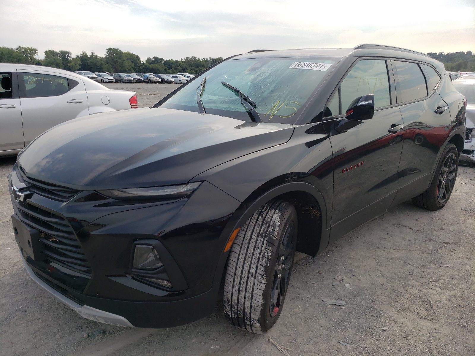 Photo 2 from auction – 2021 CHEVROLET BLAZER 3LT with VIN 3GNKBJR41MS505159