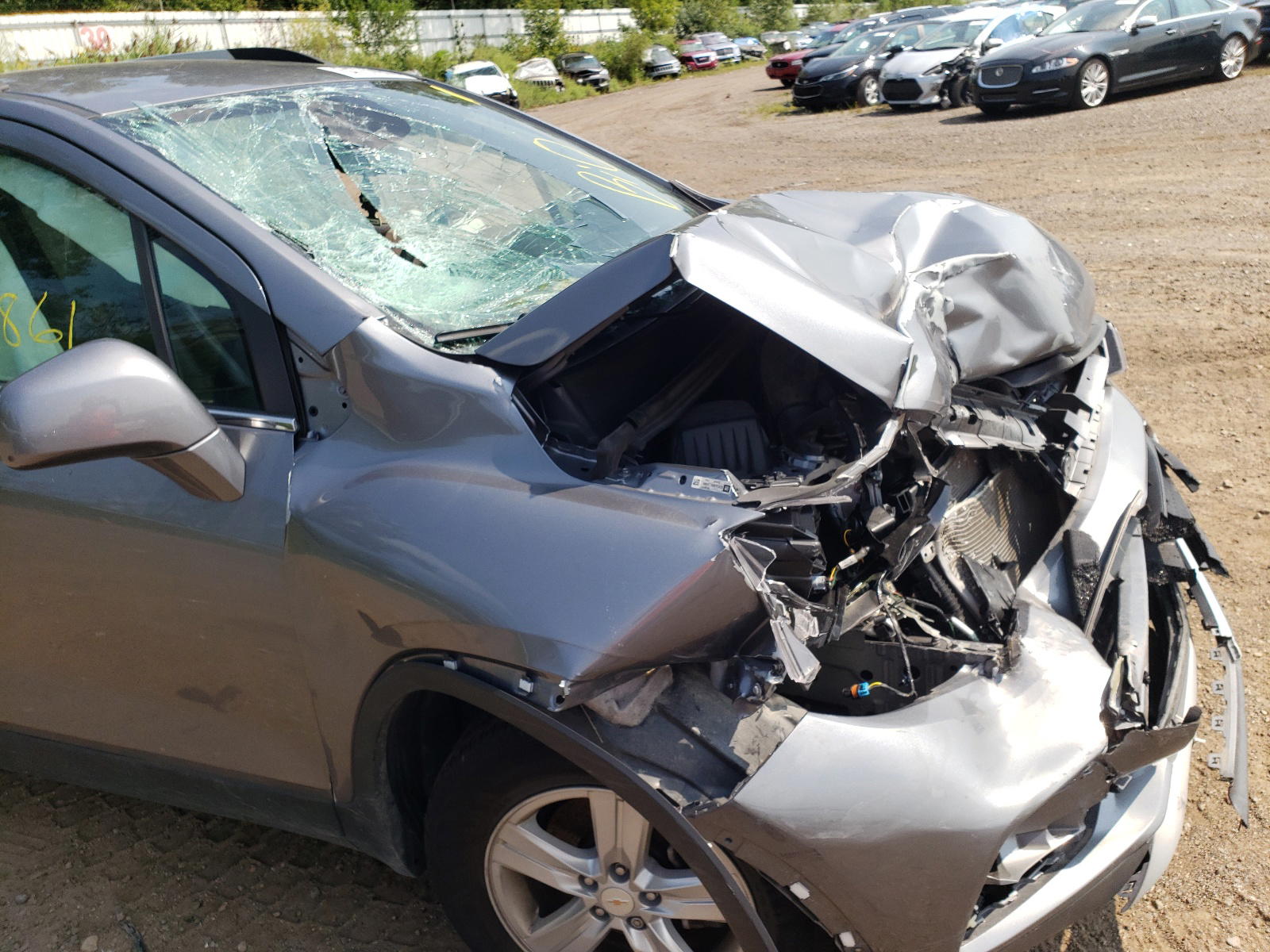 Photo 9 from auction – 2020 CHEVROLET TRAX 1LT with VIN 3GNCJLSB6LL143981