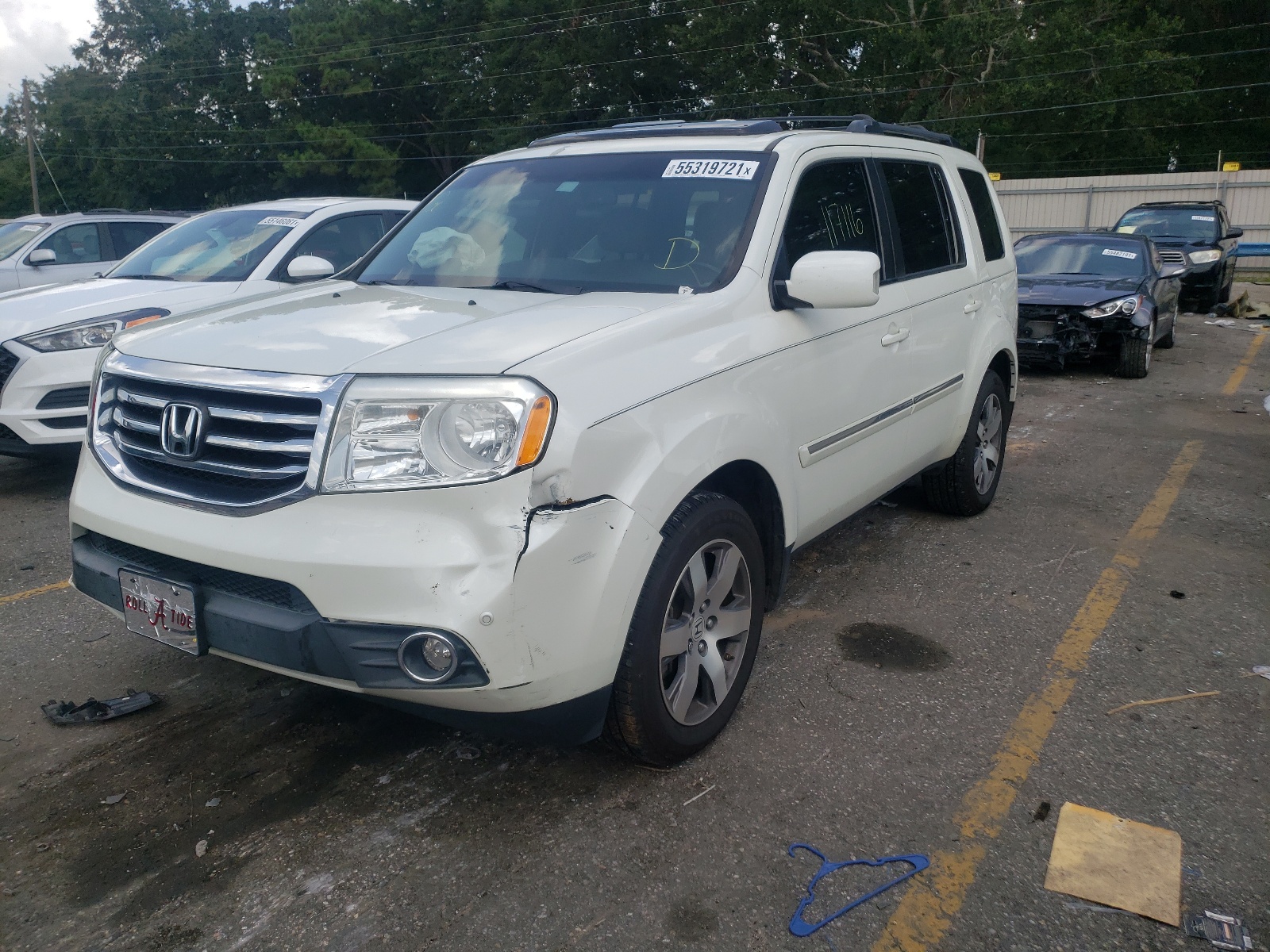 Zdjęcie 2 z aukcji – 2014 HONDA PILOT EXL z VIN 5FNYF4H97EB042766