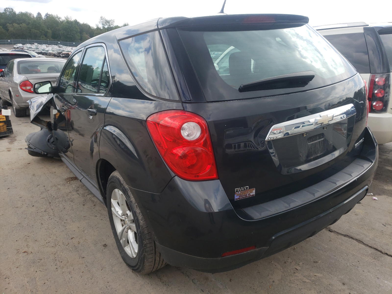 Photo 3 from auction – 2013 CHEVROLET EQUINOX LS with VIN 2GNFLCEK0D6304978
