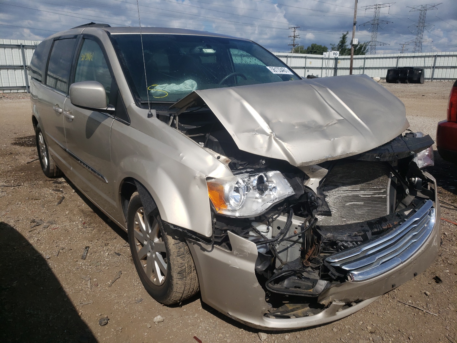 CHRYSLER TOWN & COU 2012 with VIN 2C4RC1BG3CR345581 - Photo from auction