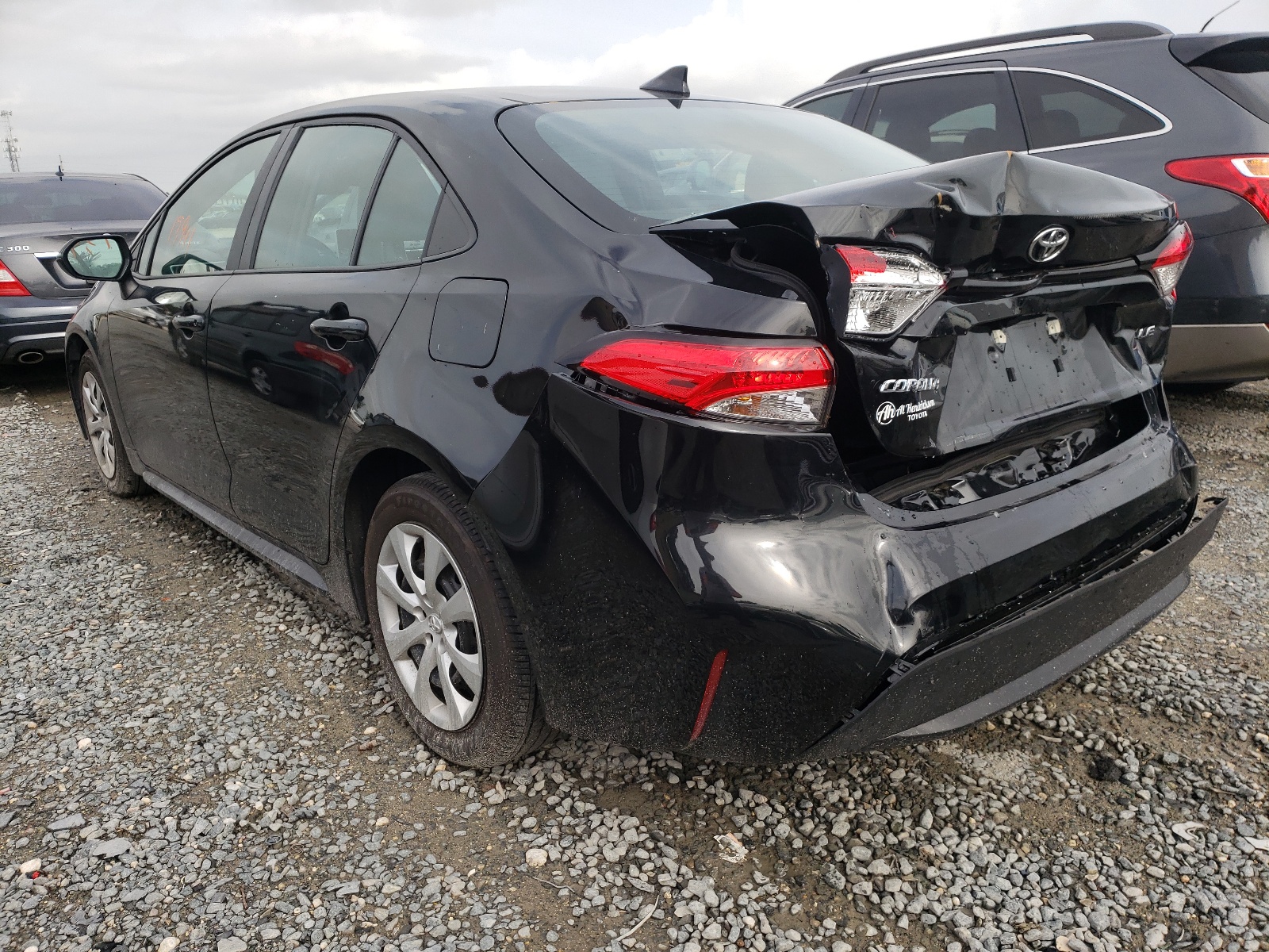 Photo 3 from auction – 2021 TOYOTA COROLLA LE with VIN 5YFEPMAE4MP154399