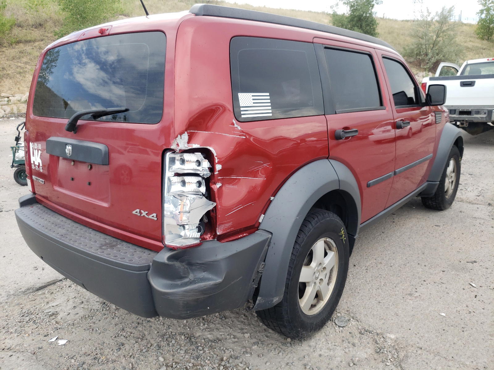 Photo 4 from auction – 2008 DODGE NITRO SXT with VIN 1D8GU28K98W115050