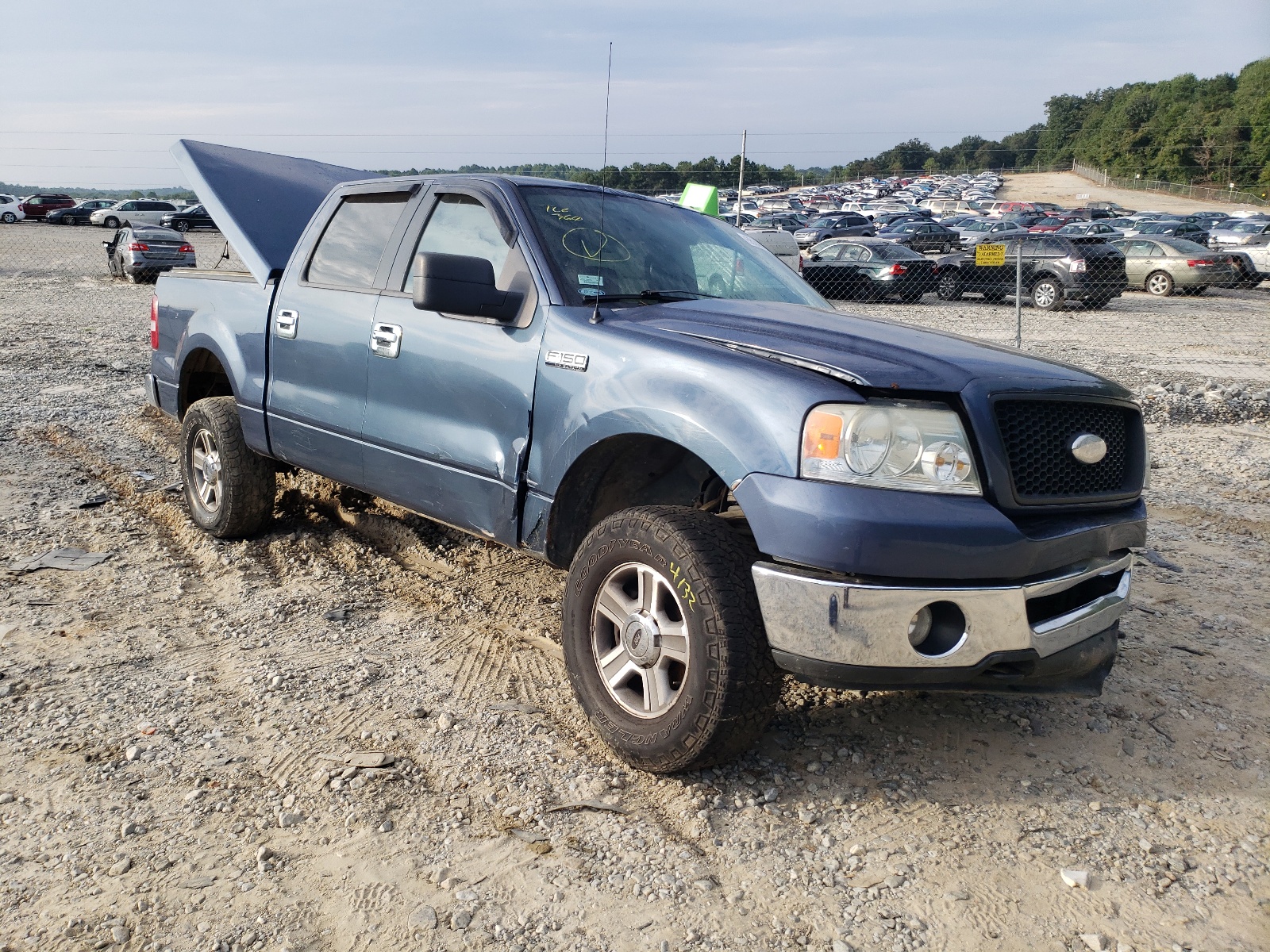 FORD F150 SUPER 2006 with VIN 1FTPW14516KD57094 - Photo from auction