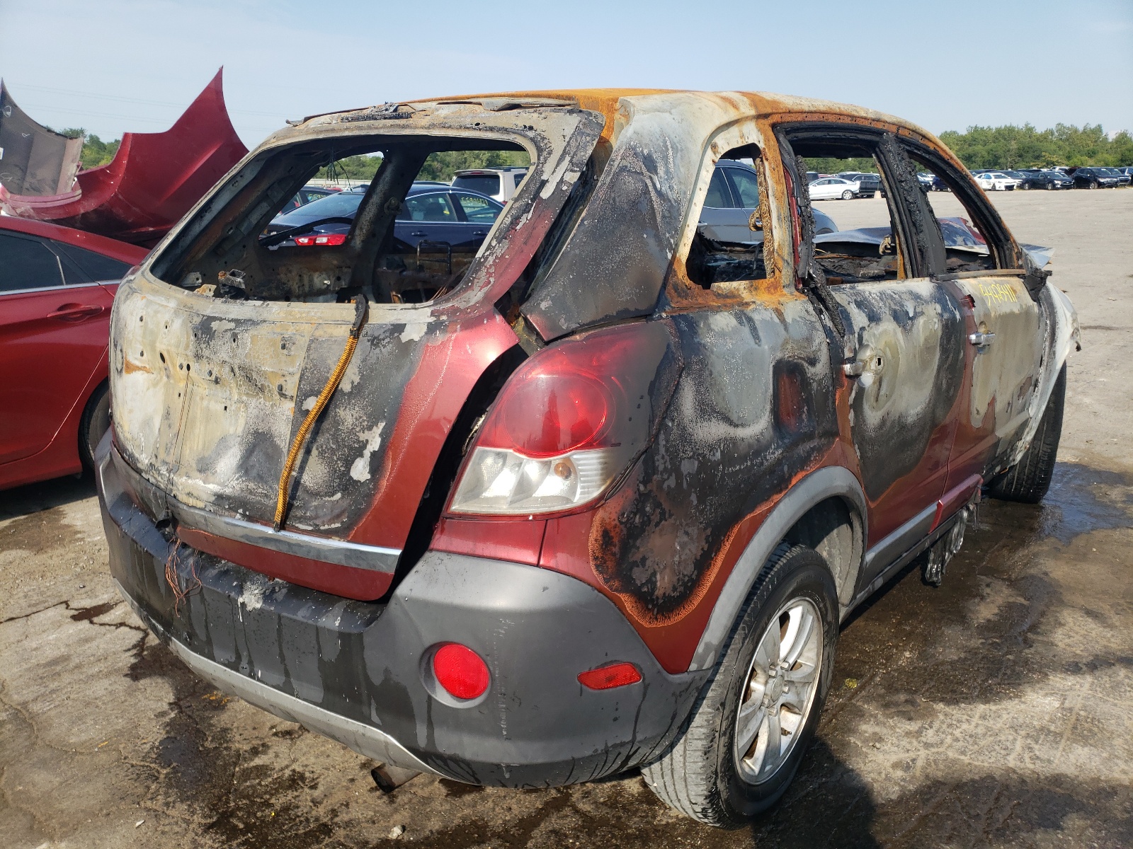 Photo 4 from auction – 2008 SATURN VUE XE with VIN 3GSCL33P38S599743