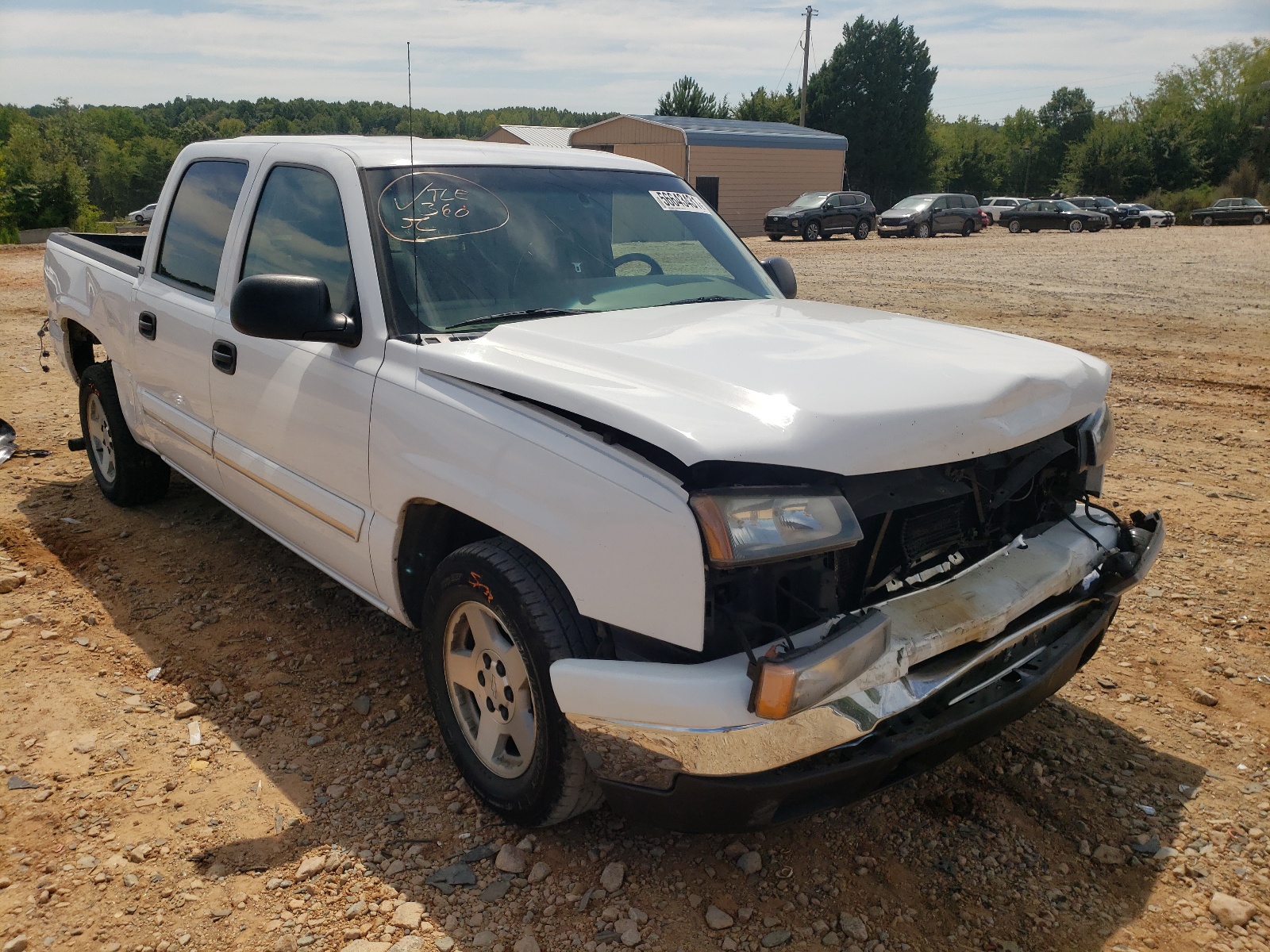 CHEVROLET SILVERADO 2007 with VIN 2GCEC13Z571132442 - Photo from auction