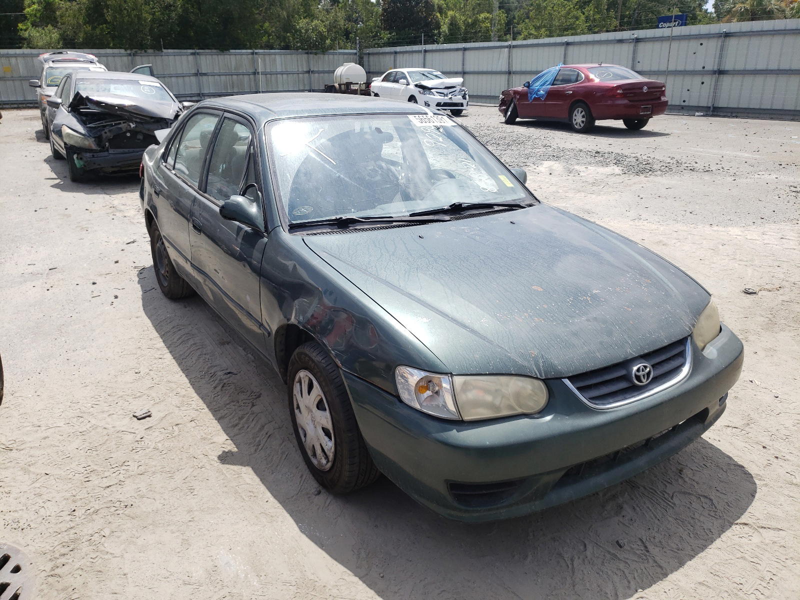 TOYOTA COROLLA CE 2001 with VIN 1NXBR12E41Z489294 - Photo from auction