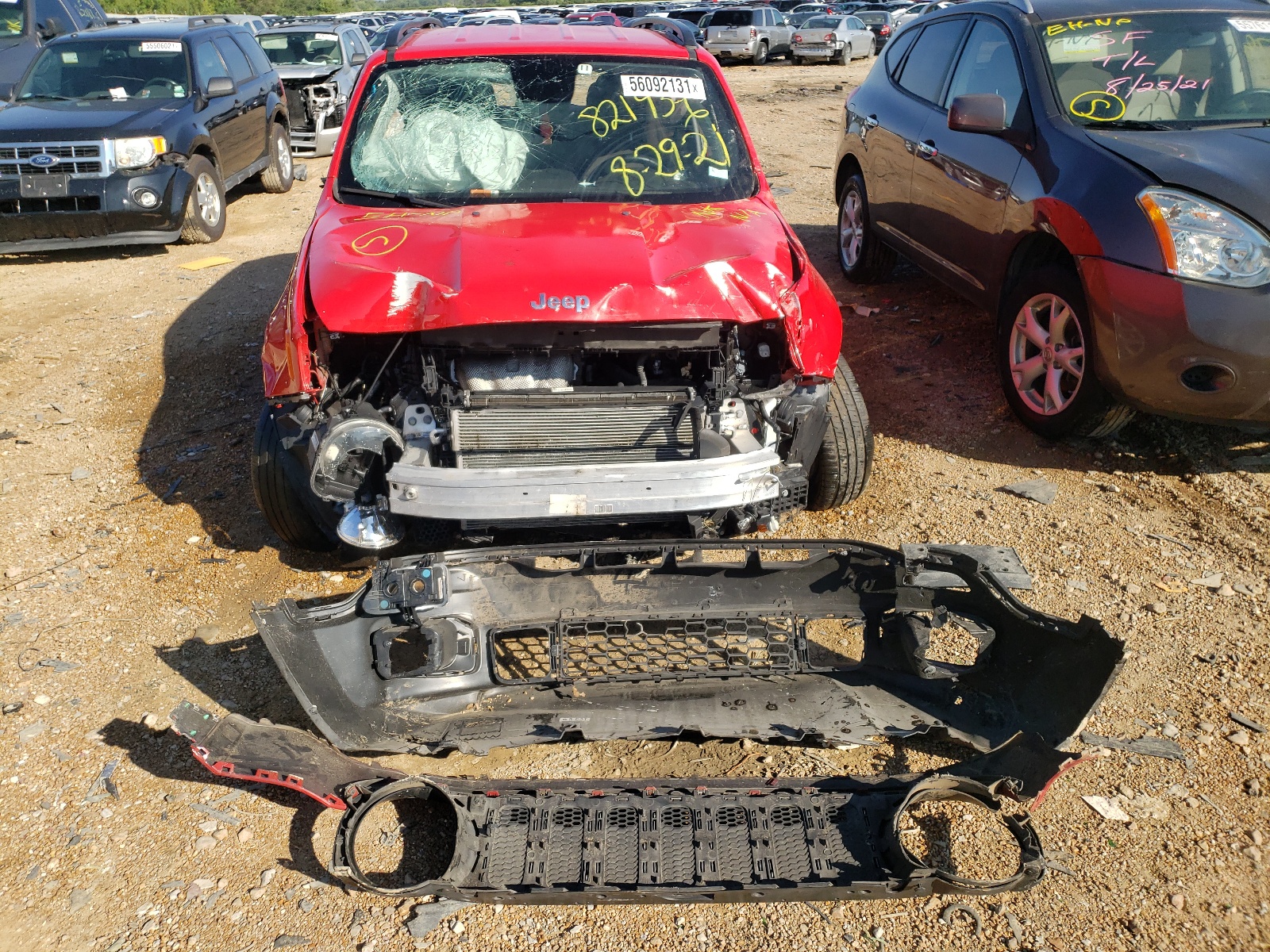 Photo 9 from auction – 2018 JEEP RENEGADE L with VIN ZACCJABB1JPH58018