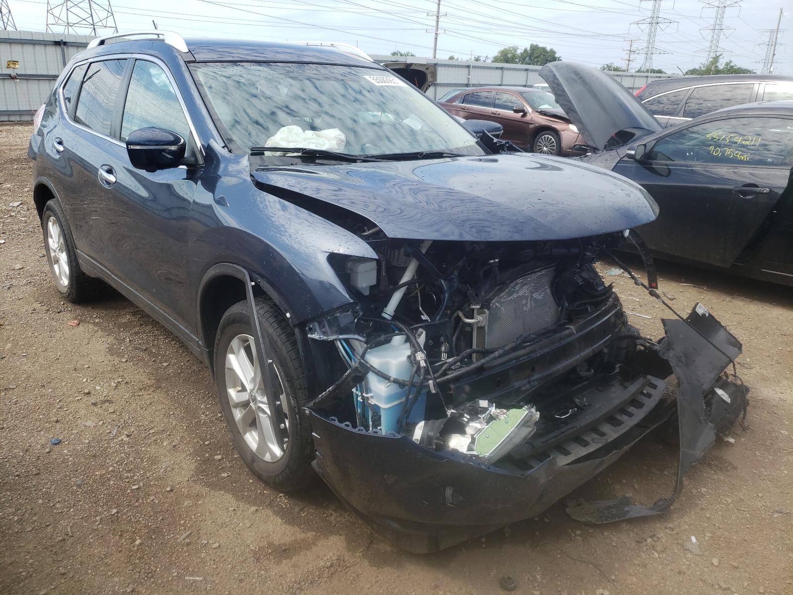 Photo 1 from auction – 2015 NISSAN ROGUE S with VIN KNMAT2MV9FP554389