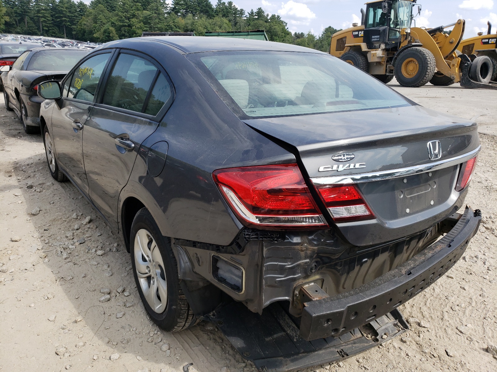 Photo 3 from auction – 2013 HONDA CIVIC LX with VIN 2HGFB2F5XDH569508