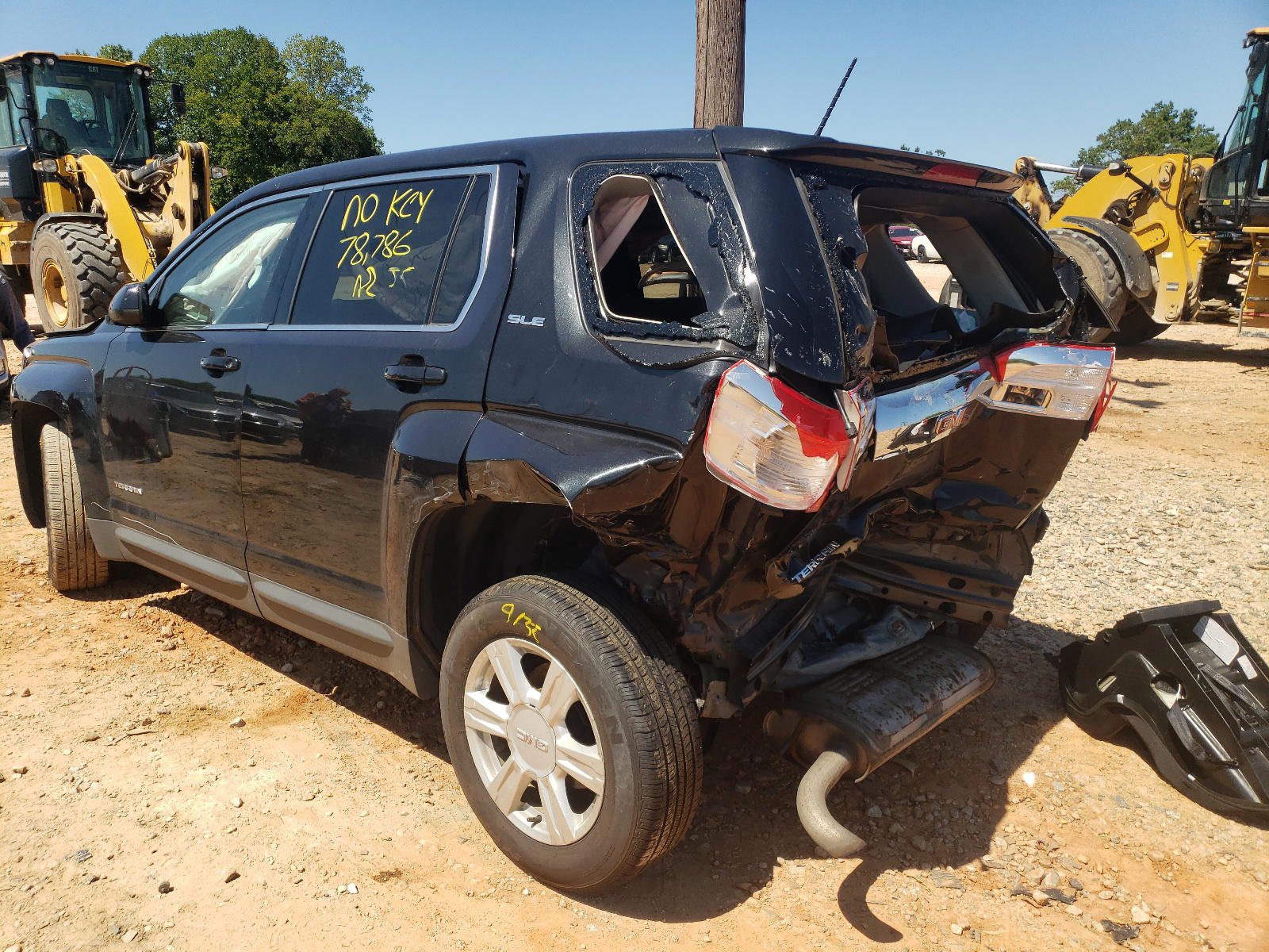 Photo 3 from auction – 2015 GMC TERRAIN SL with VIN 2GKALMEK9F6186736