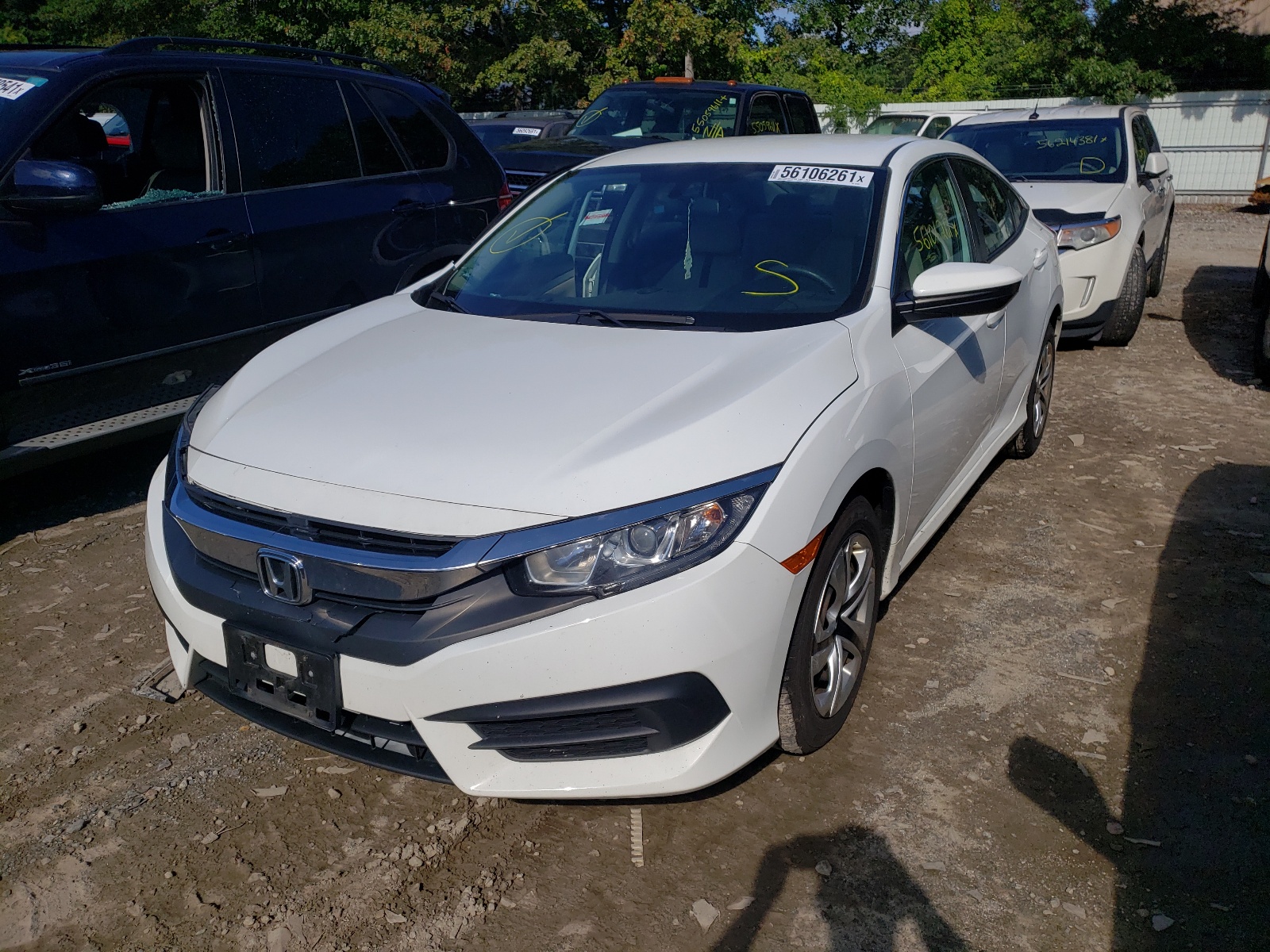 Photo 2 from auction – 2016 HONDA CIVIC LX with VIN 19XFC2E59GE051029