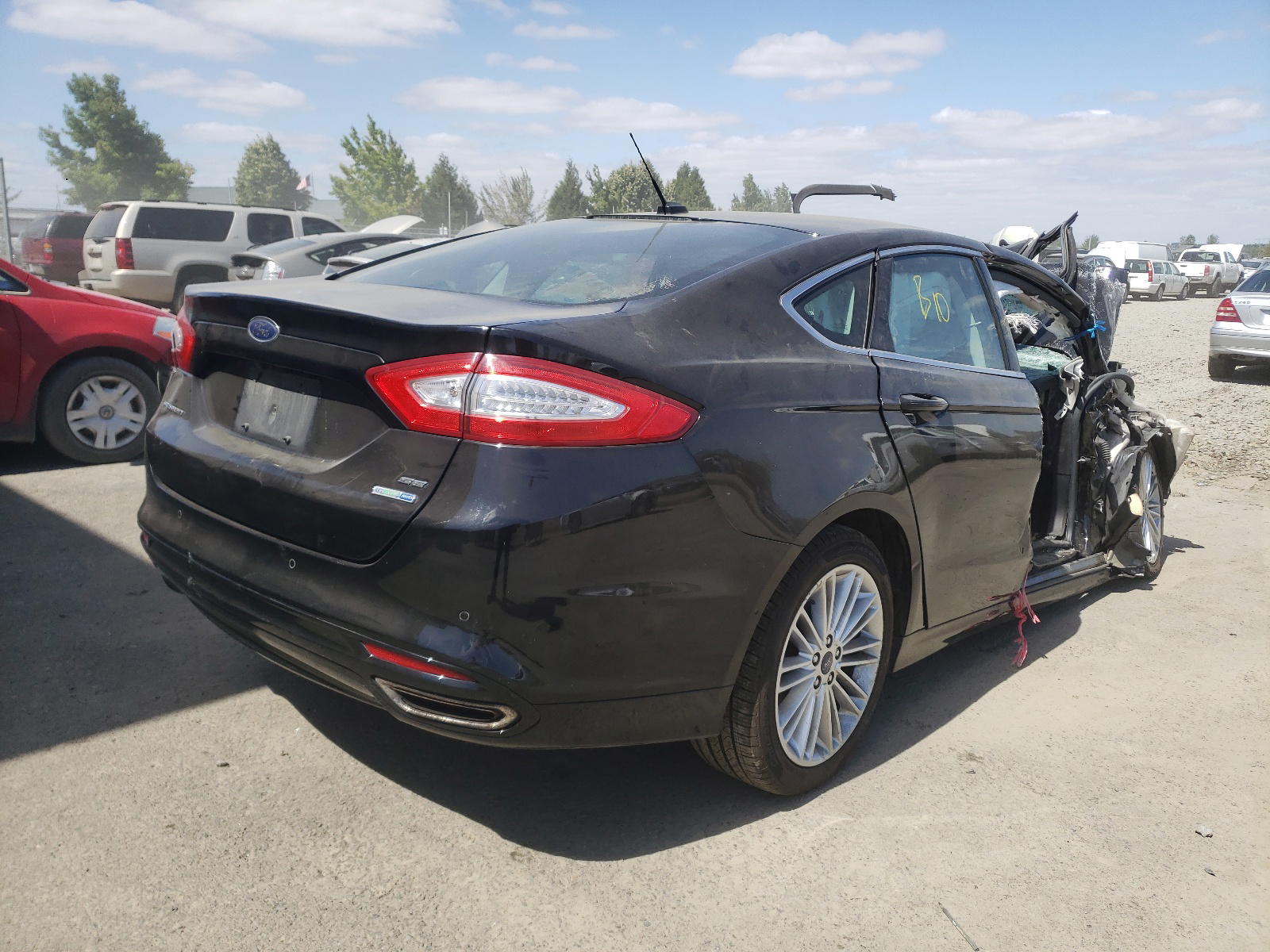 Photo 4 from auction – 2016 FORD FUSION SE with VIN 3FA6P0T92GR291682