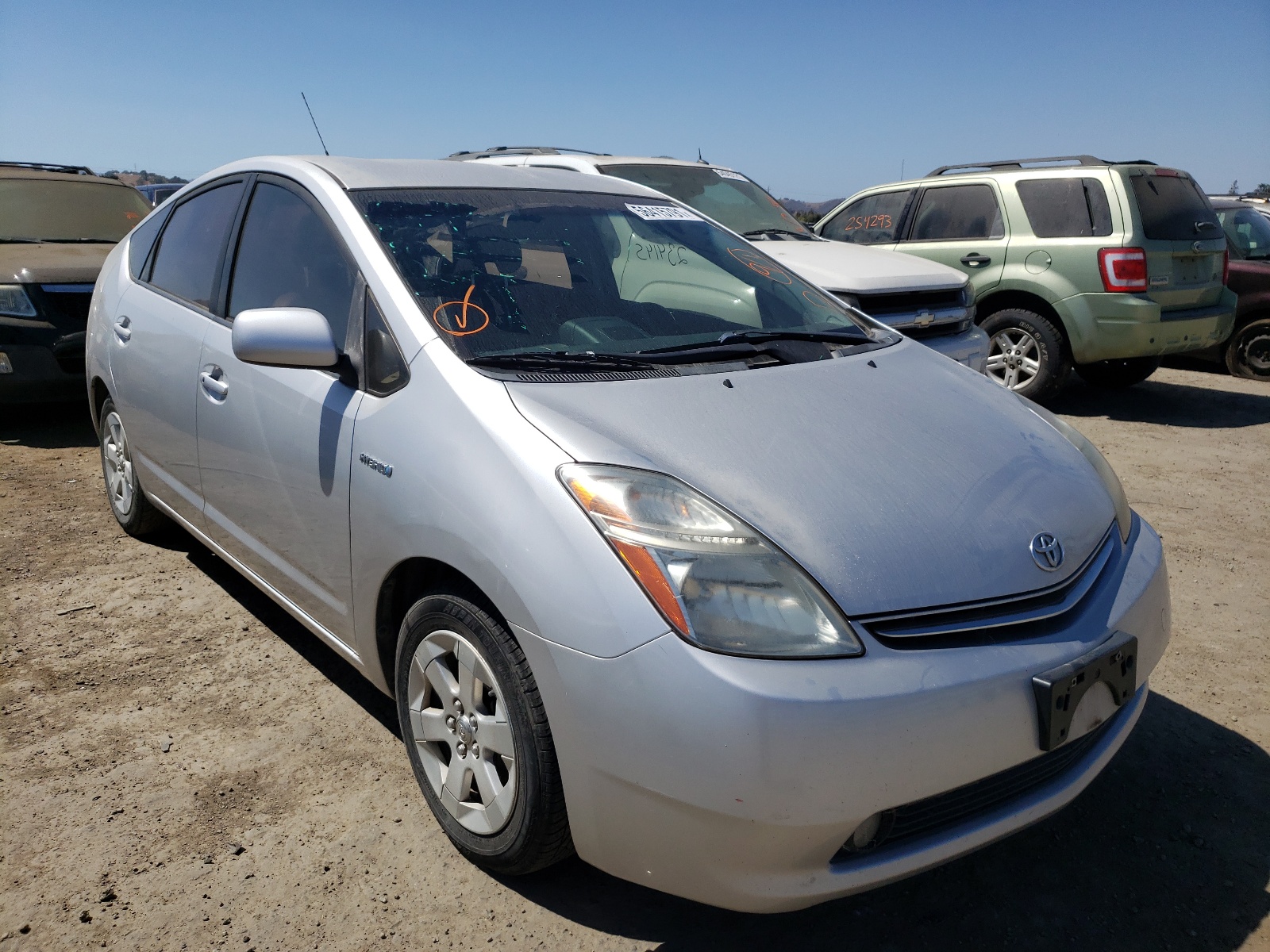 TOYOTA PRIUS 2009 with VIN JTDKB20U793505255 - Photo from auction