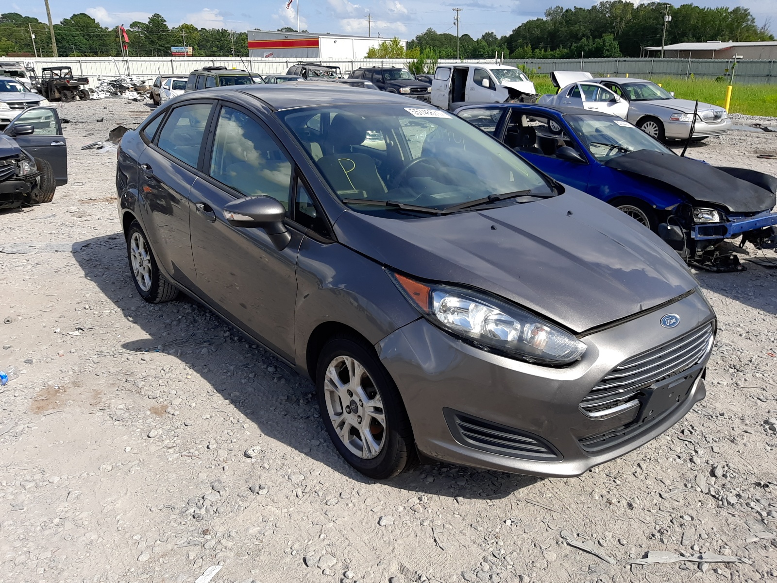 FORD FIESTA SE 2014 with VIN 3FADP4BJ1EM232790 - Photo from auction
