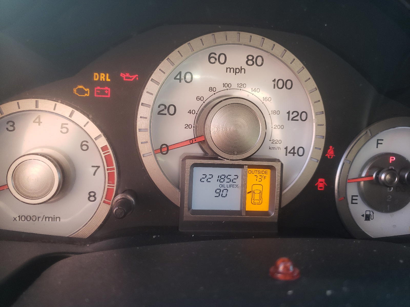 Photo 8 from auction – 2009 HONDA PILOT EXL with VIN 5FNYF485X9B035586