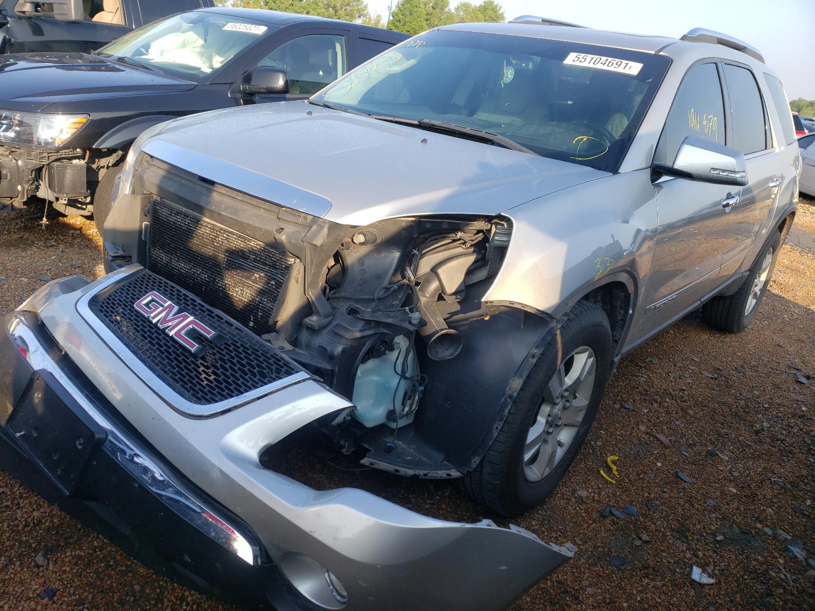Photo 2 from auction – 2008 GMC ACADIA SLT with VIN 1GKER23768J288696