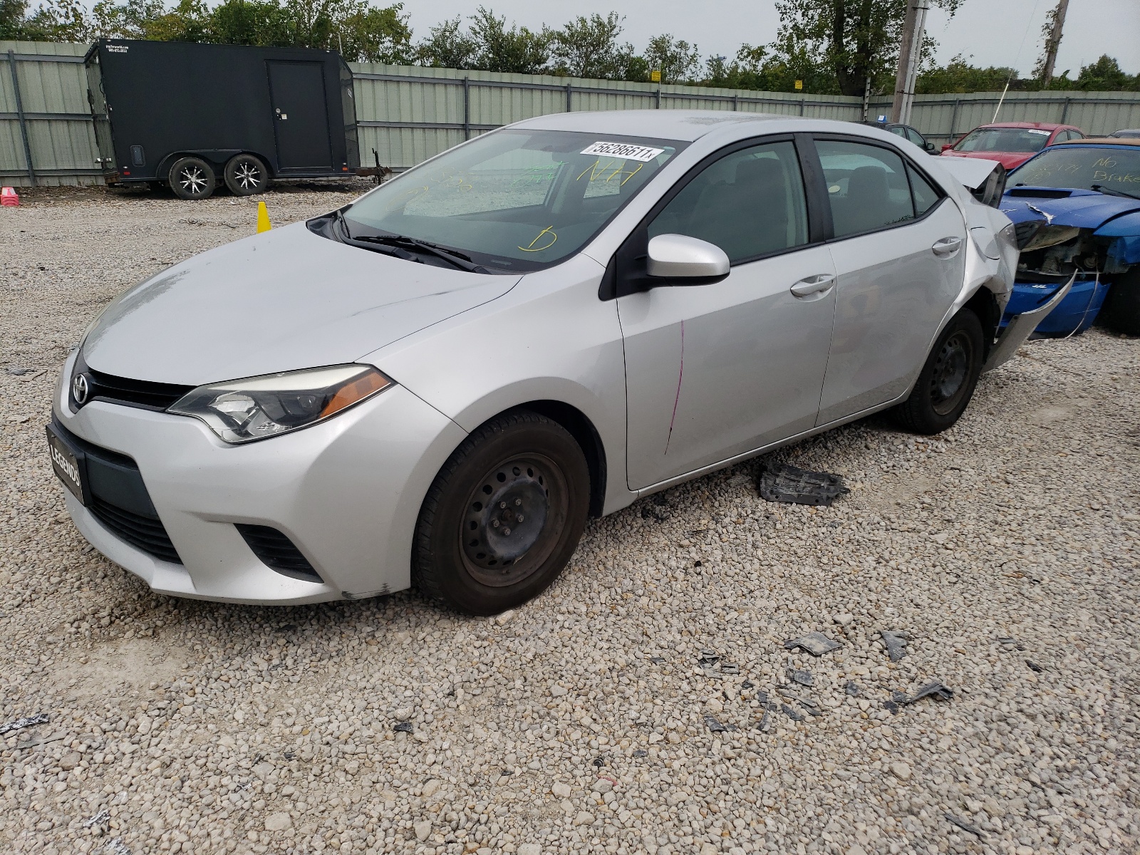 Photo 2 from auction – 2015 TOYOTA COROLLA L with VIN 5YFBURHEXFP313556