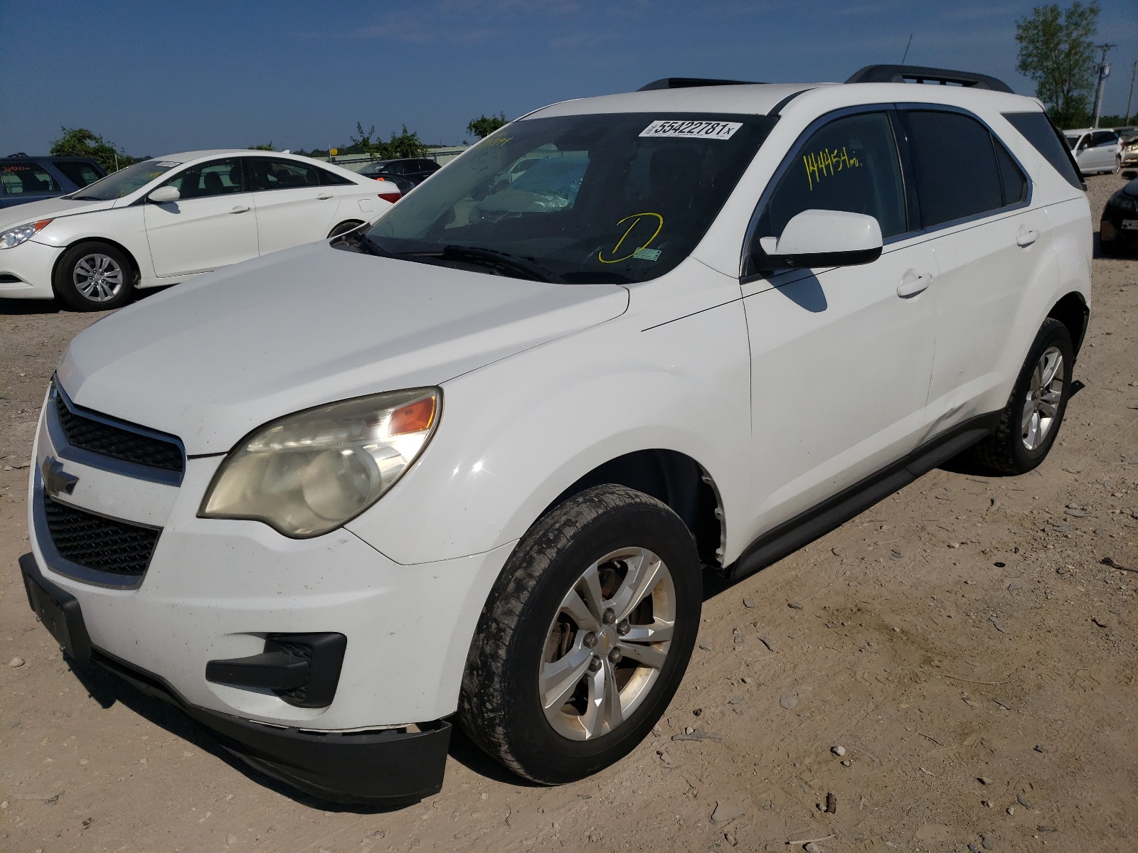 Photo 2 from auction – 2012 CHEVROLET EQUINOX LT with VIN 2GNALDEKXC1187194