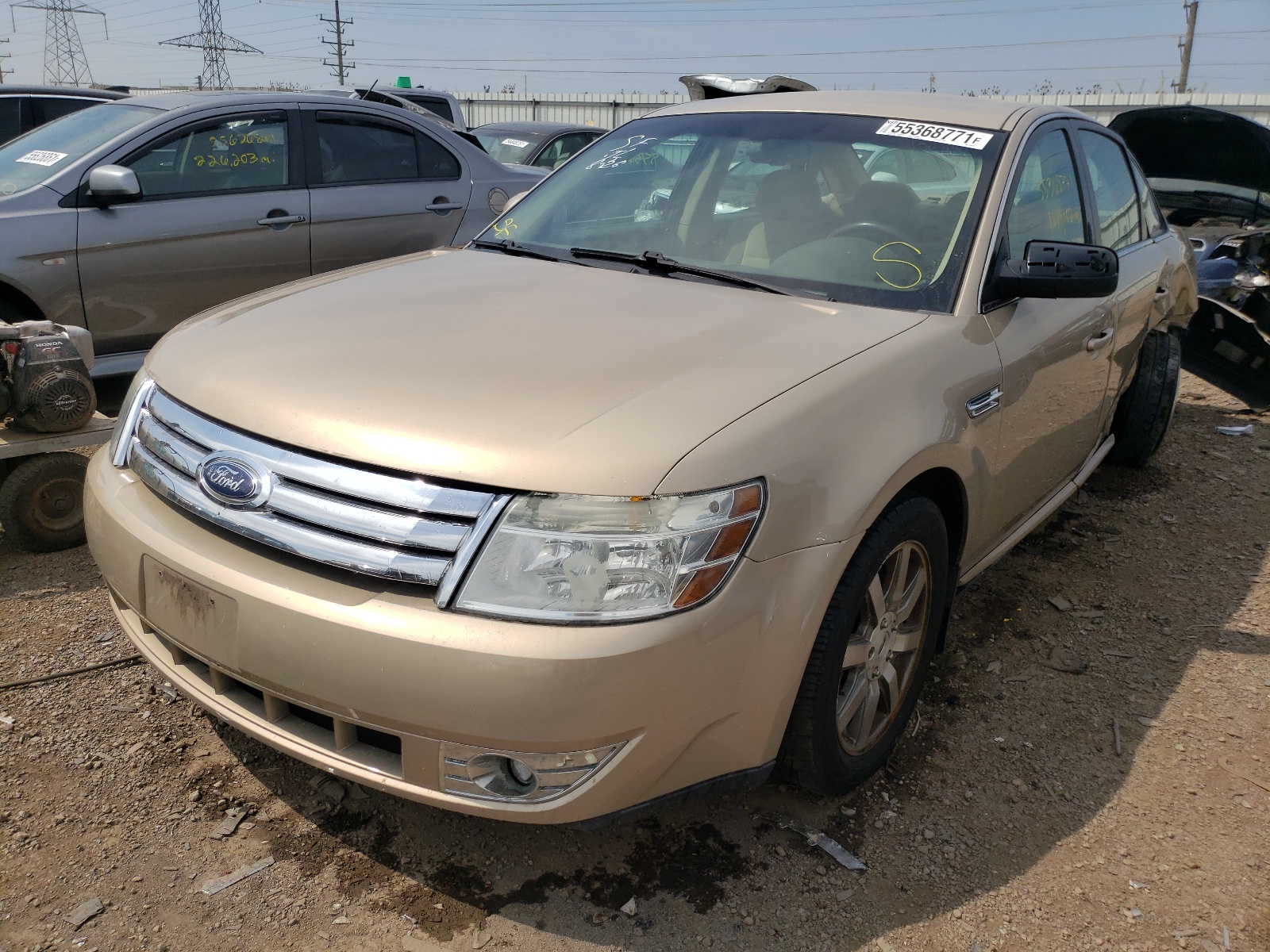 Photo 2 from auction – 2008 FORD TAURUS SEL with VIN 1FAHP24W88G129119