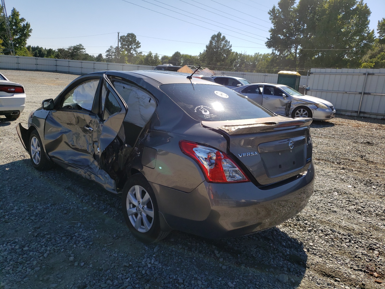 Photo 3 from auction – 2012 NISSAN VERSA S with VIN 3N1CN7AP9CL868849