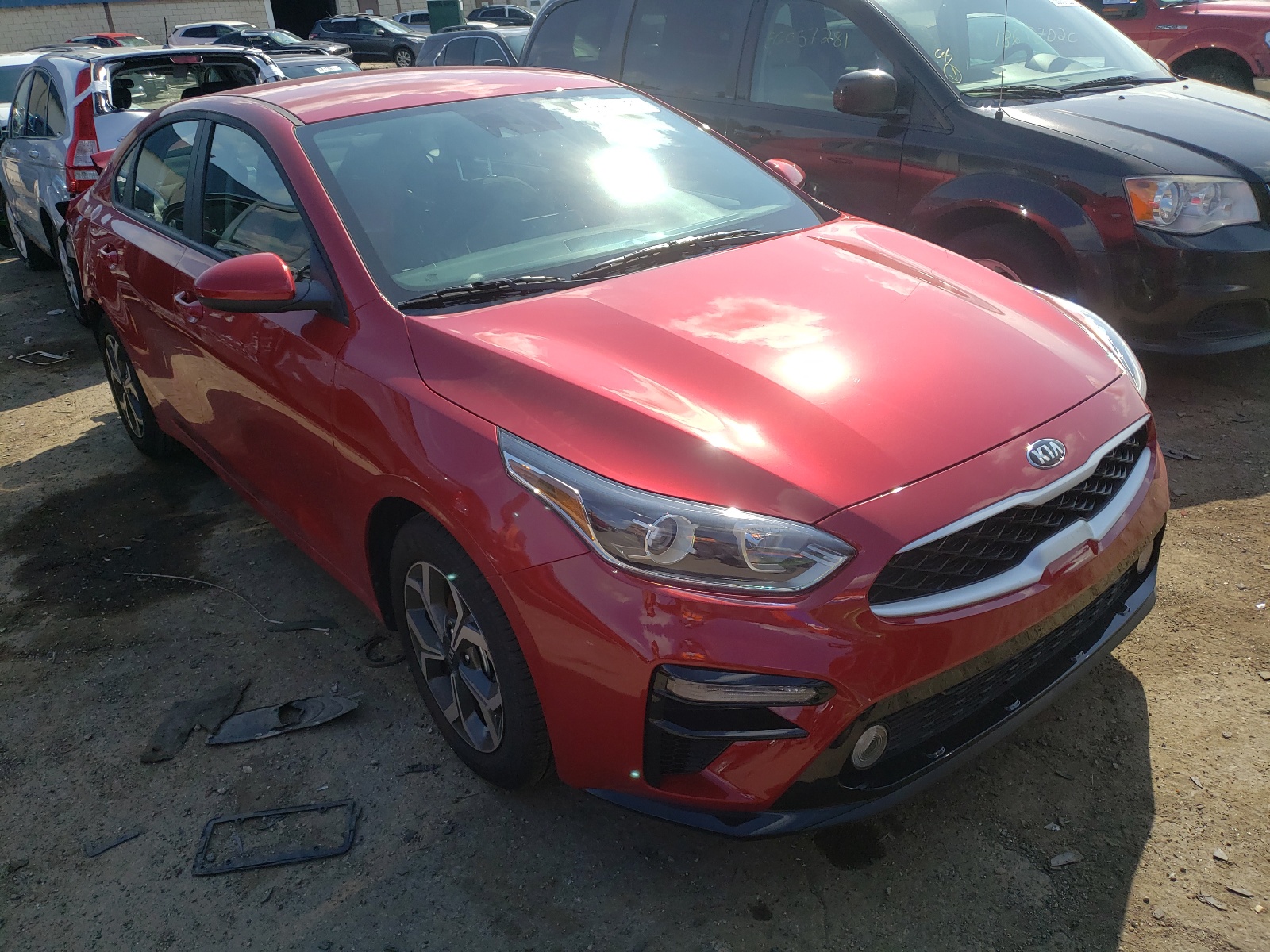 Photo 1 from auction – 2021 KIA FORTE FE with VIN 3KPF24AD7ME371716