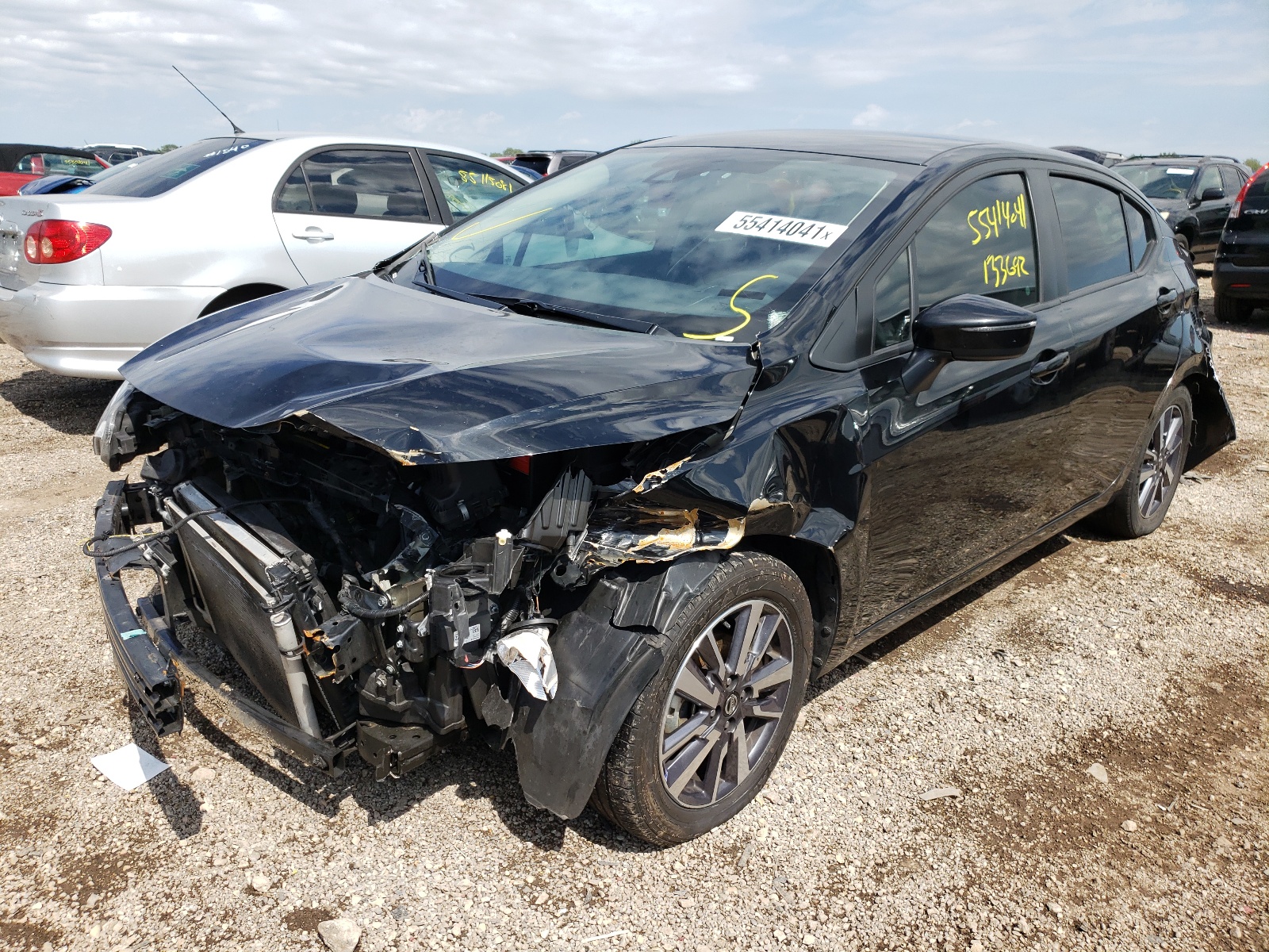 Photo 2 from auction – 2020 NISSAN VERSA SV with VIN 3N1CN8EV9LL808147