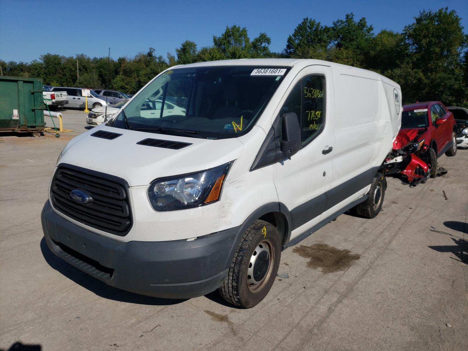 Photo 2 from auction – 2017 FORD TRANSIT T- with VIN 1FTYE1ZM3HKA21151