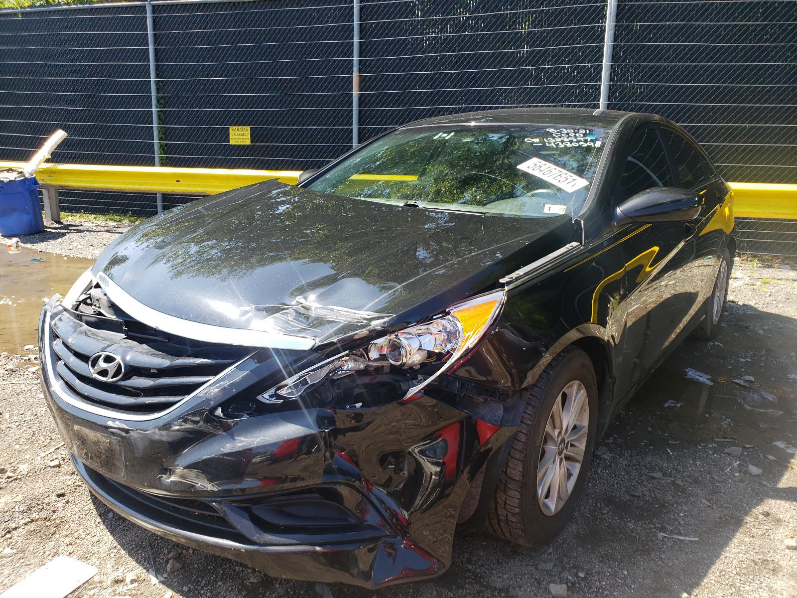 Photo 2 from auction – 2012 HYUNDAI SONATA GLS with VIN 5NPEB4AC8CH438059