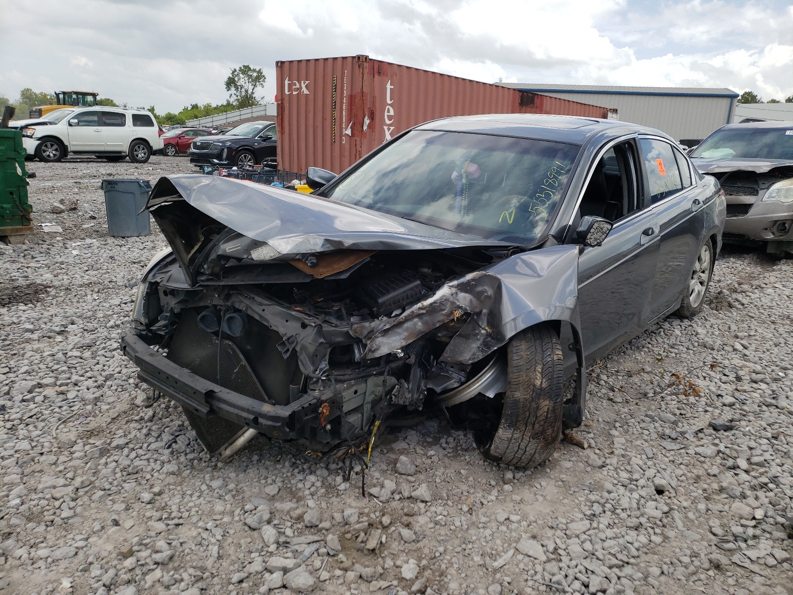 Photo 2 from auction – 2008 HONDA ACCORD EXL with VIN JHMCP26848C069459