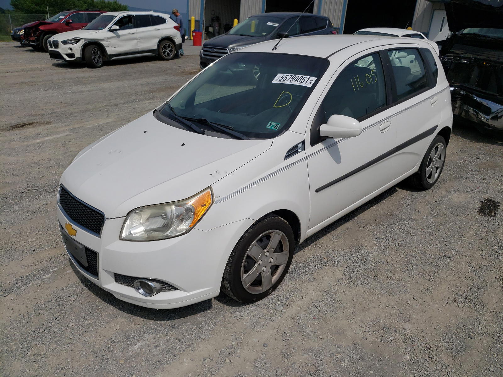Photo 2 from auction – 2010 CHEVROLET AVEO LT with VIN KL1TG6DE0AB098607
