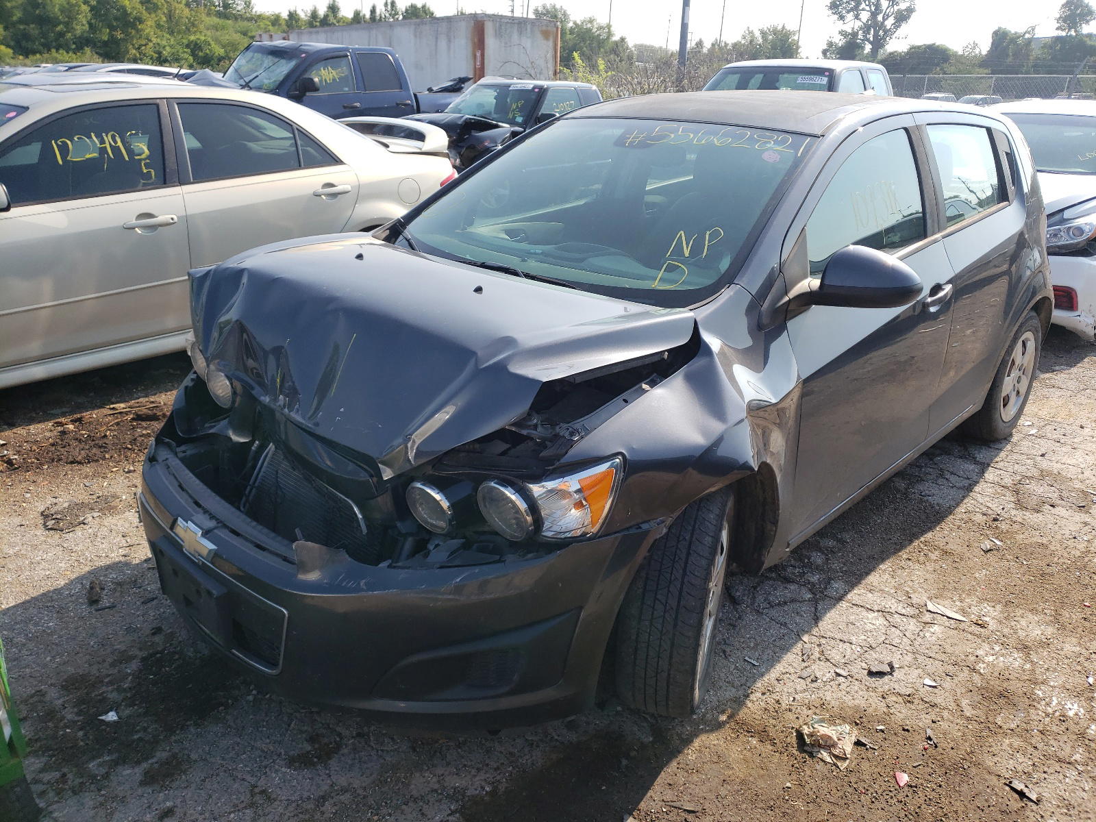 Photo 2 from auction – 2013 CHEVROLET SONIC LS with VIN 1G1JA6SH4D4166178