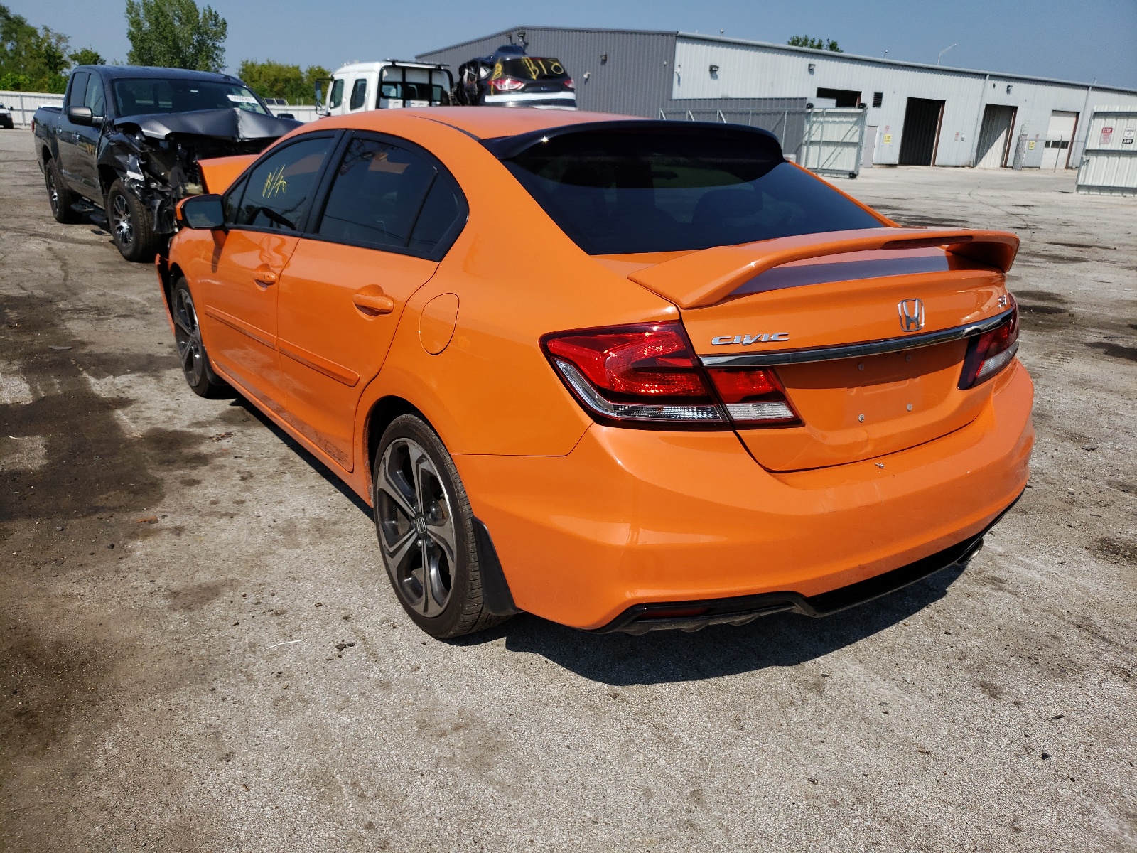 Photo 3 from auction – 2015 HONDA CIVIC SI with VIN 2HGFB6E50FH704197