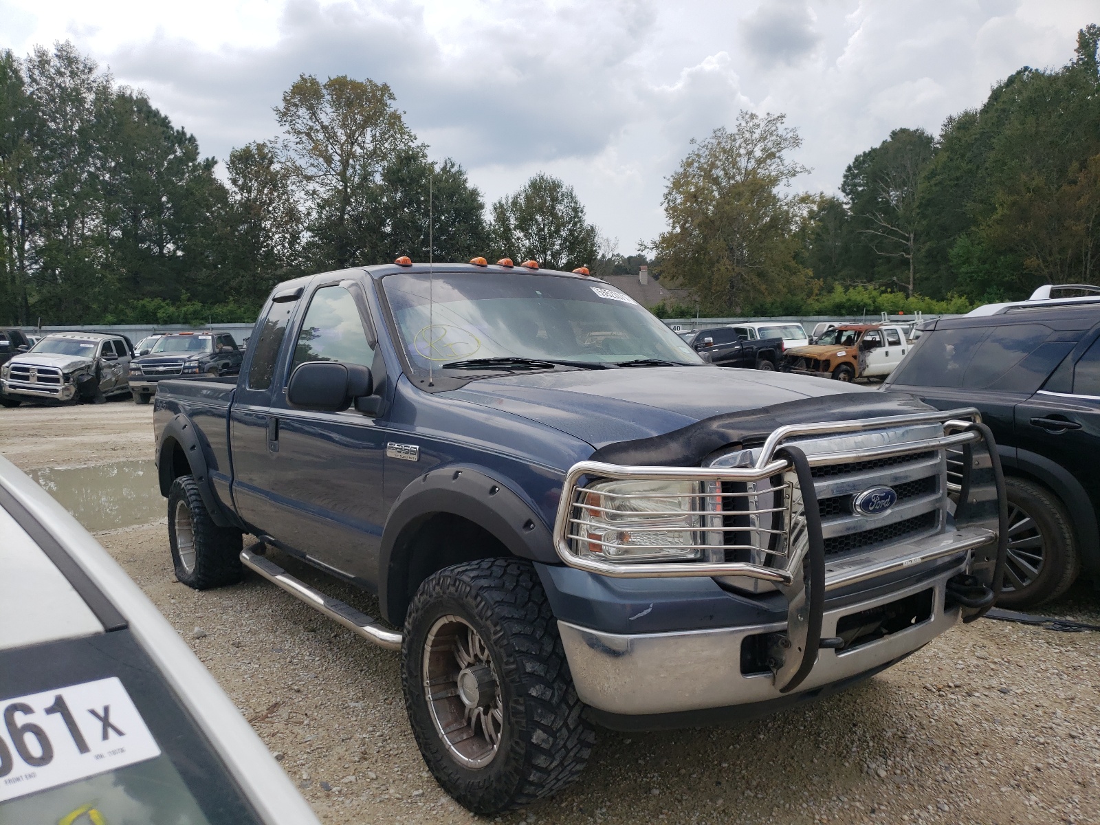 FORD F250 SUPER 2005 with VIN 1FTSX21535EA33630 - Photo from auction