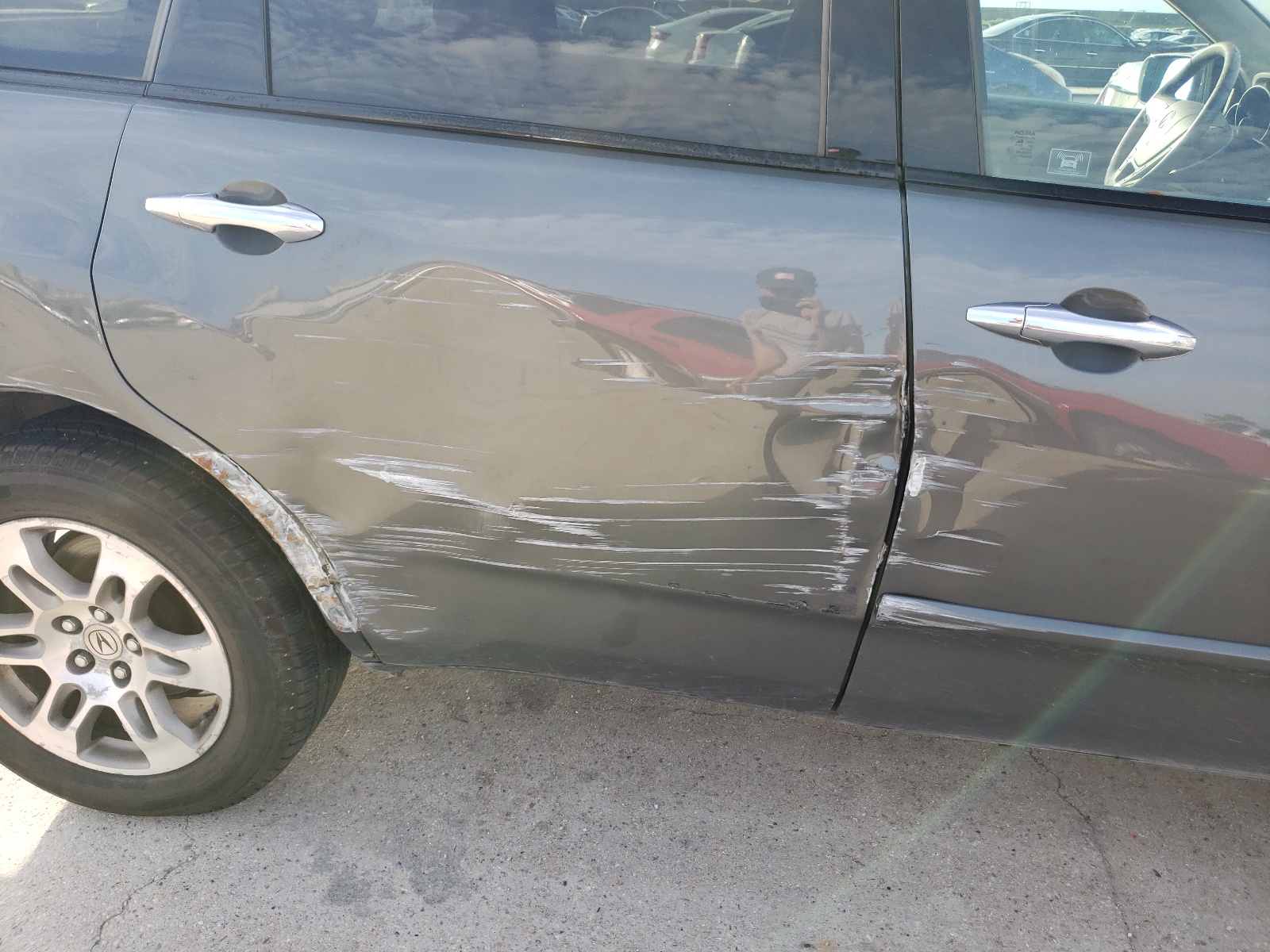 Photo 9 from auction – 2008 ACURA MDX TECHNO with VIN 2HNYD28338H534032