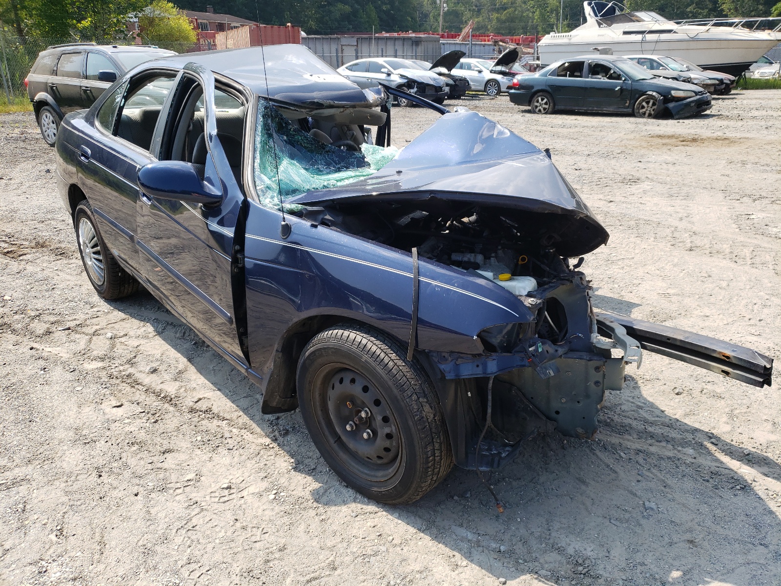 NISSAN SENTRA 1.8 2005 with VIN 3N1CB51D55L589095 - Photo from auction