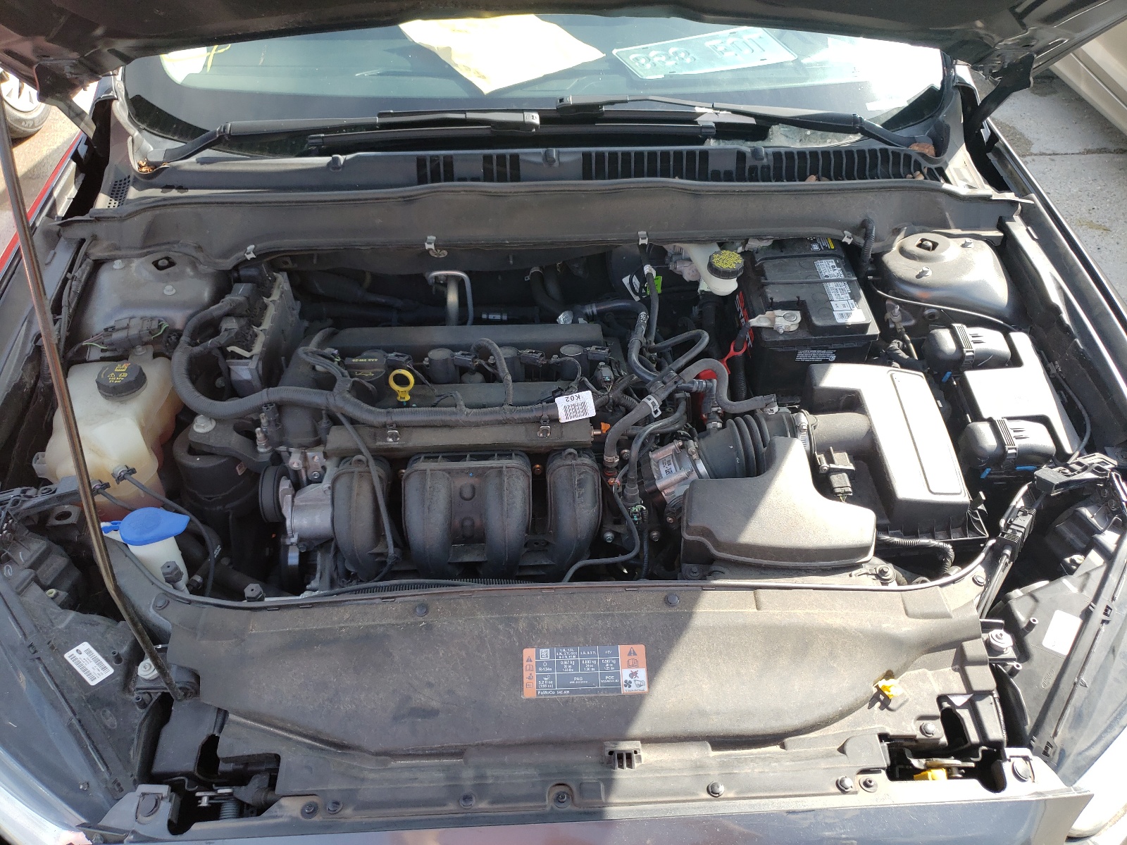 Photo 7 from auction – 2016 FORD FUSION SE with VIN 3FA6P0H77GR132728