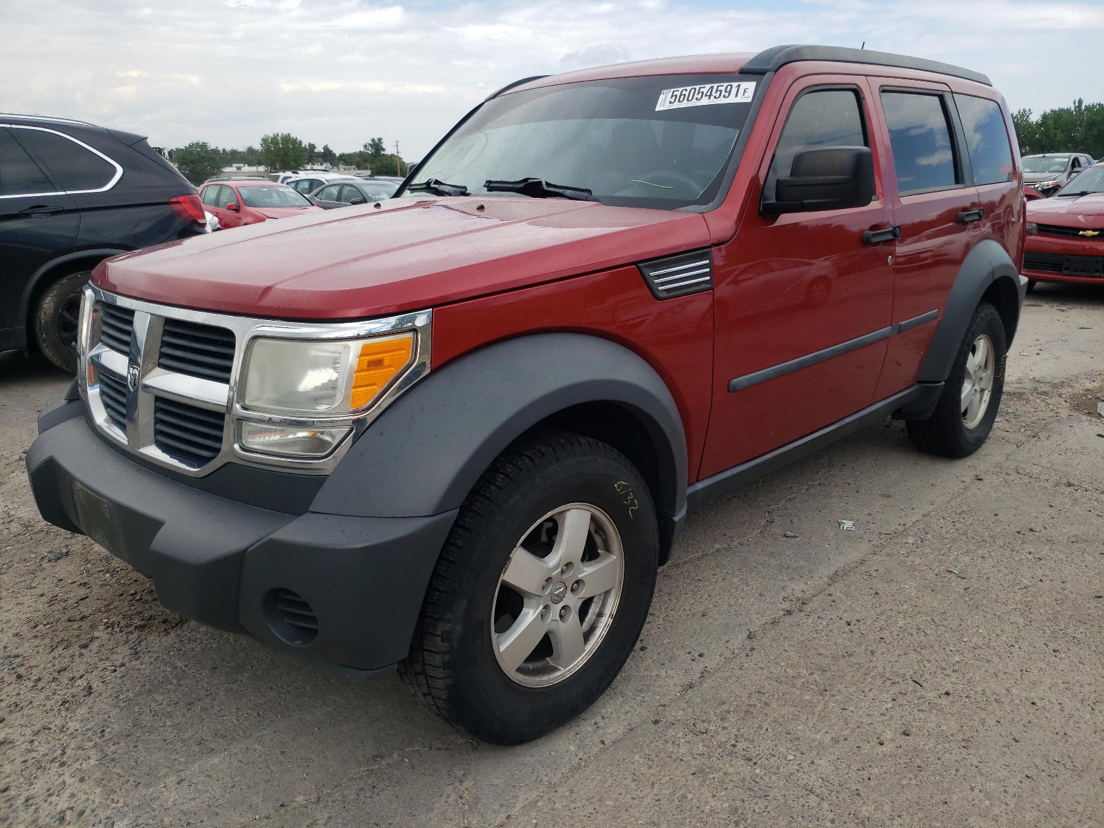 Photo 2 from auction – 2008 DODGE NITRO SXT with VIN 1D8GU28K98W115050