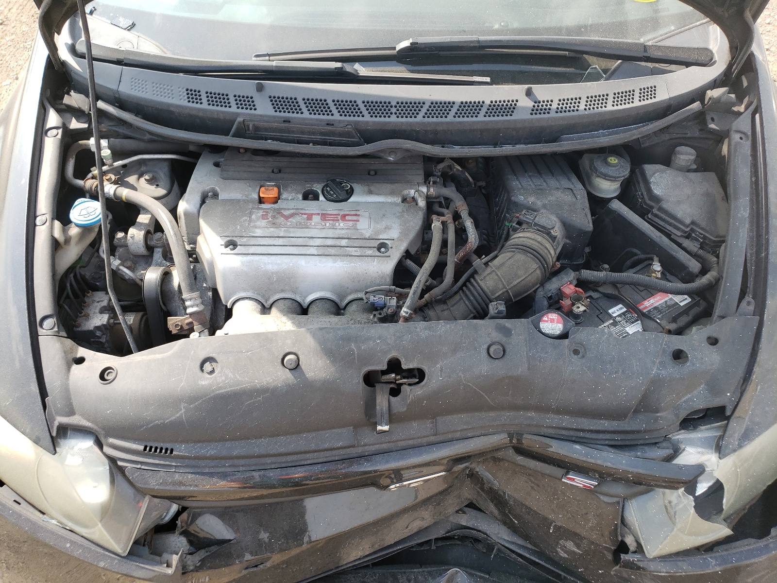 Photo 7 from auction – 2007 HONDA CIVIC SI with VIN 2HGFA55577H701411