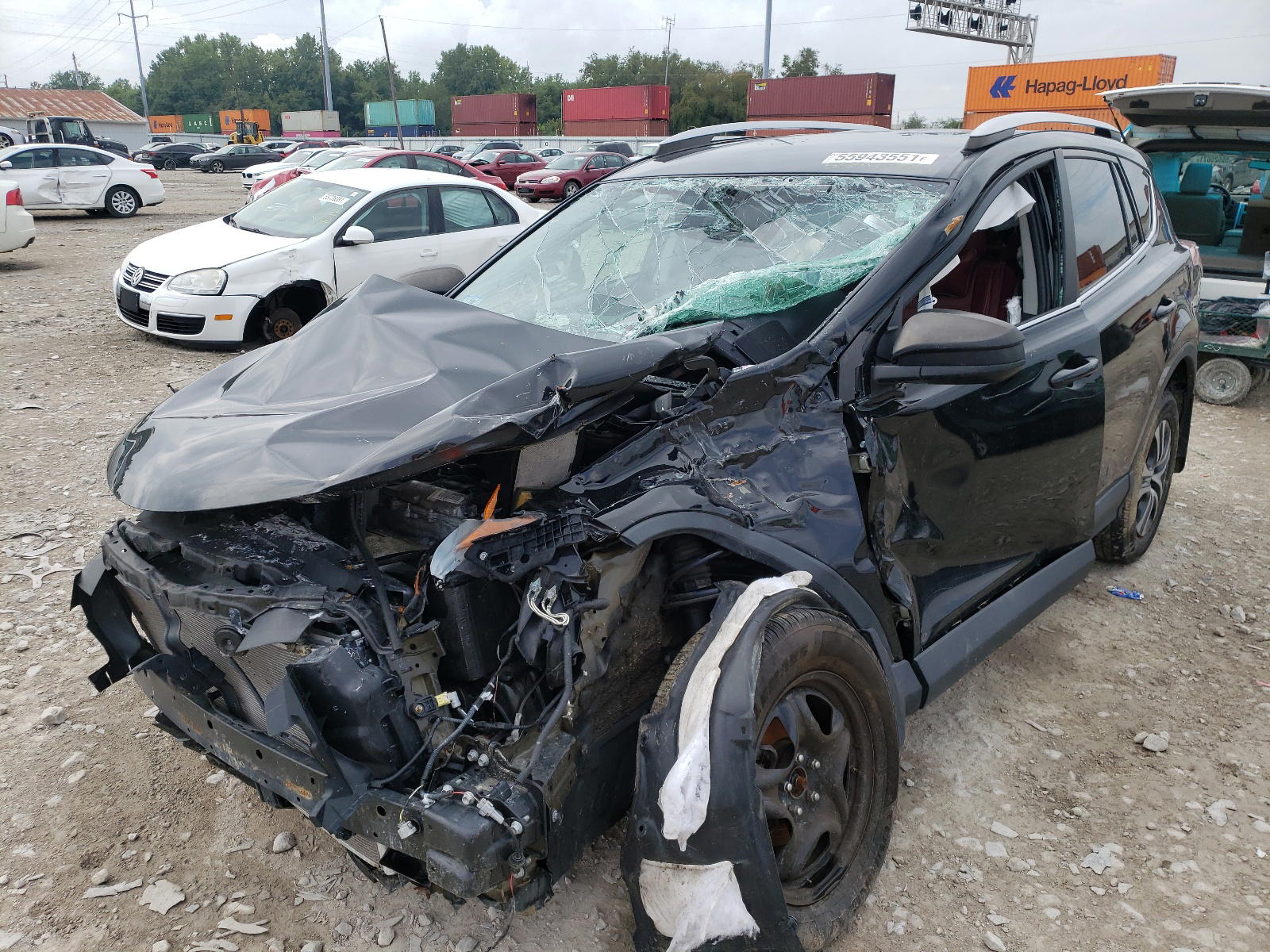 Photo 9 from auction – 2016 TOYOTA RAV4 LE with VIN 2T3BFREV7GW474081
