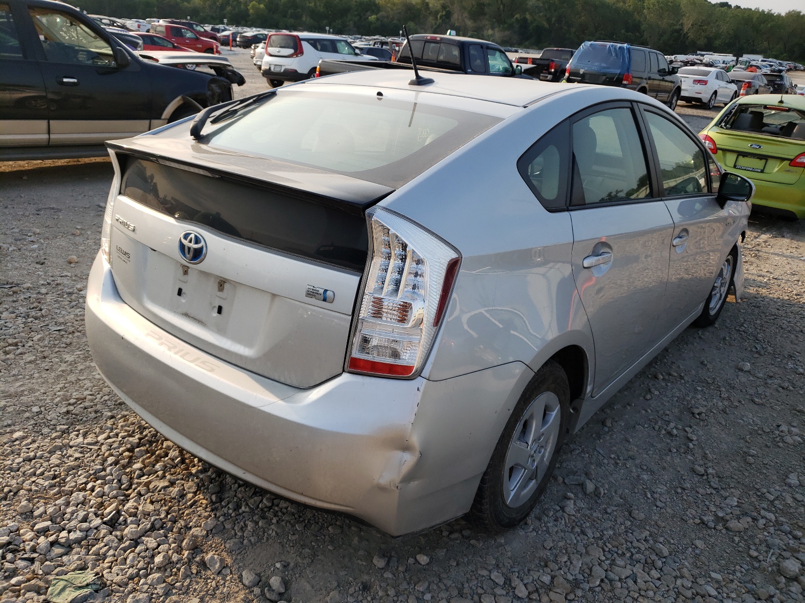 Photo 4 from auction – 2010 TOYOTA PRIUS with VIN JTDKN3DUXA0080613